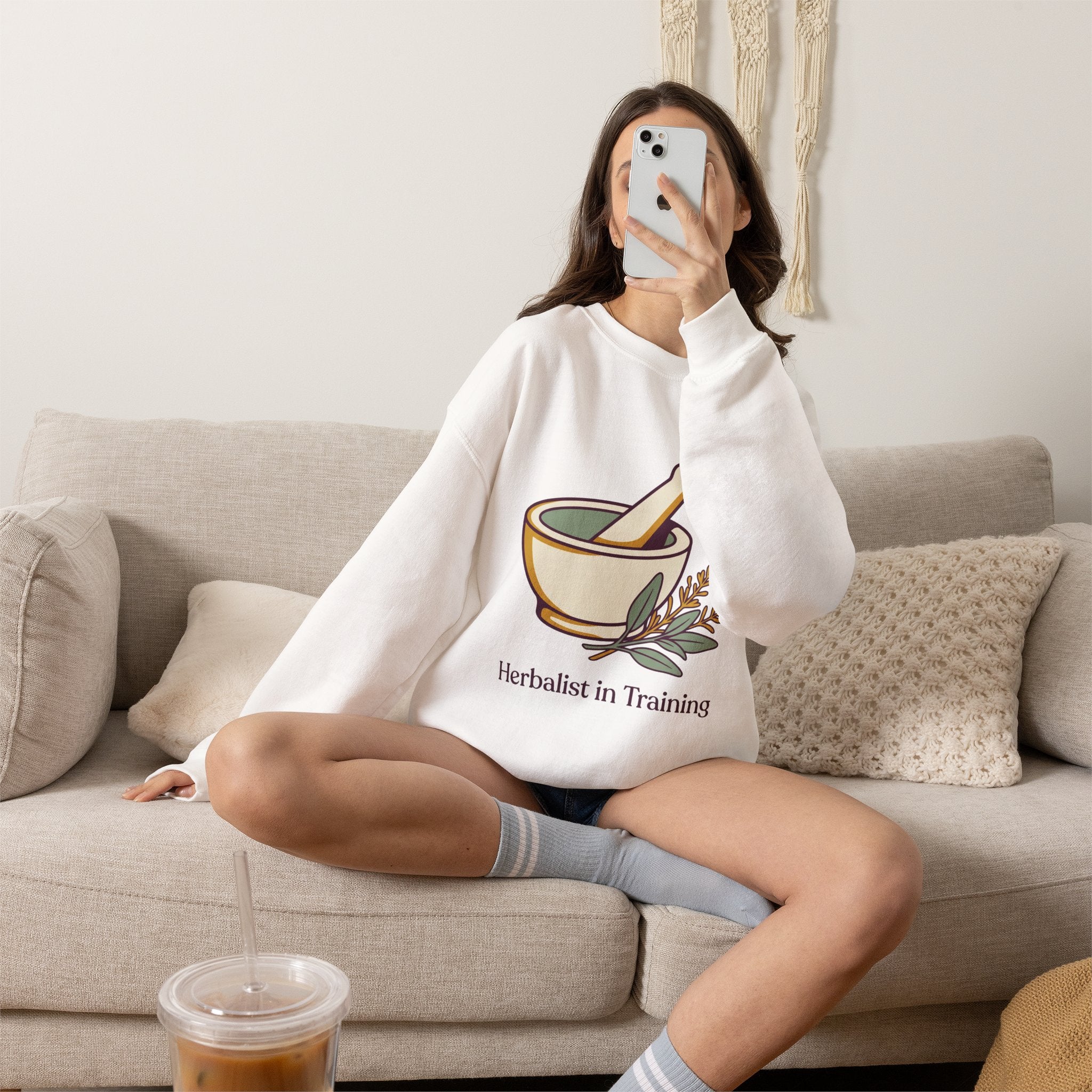 Herbalist in Training Crewneck