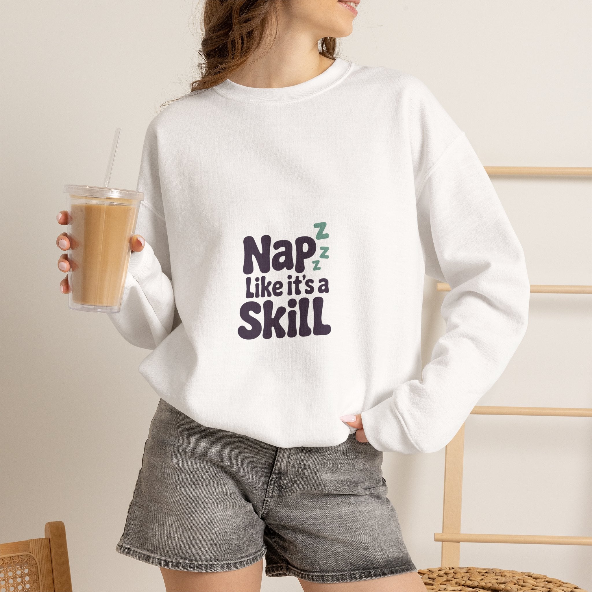Nap Like It's a Skill Crewneck