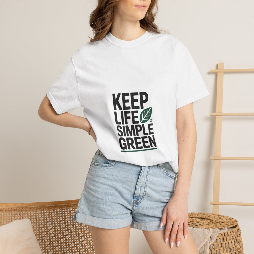 Keep Life Simple & Green Tee