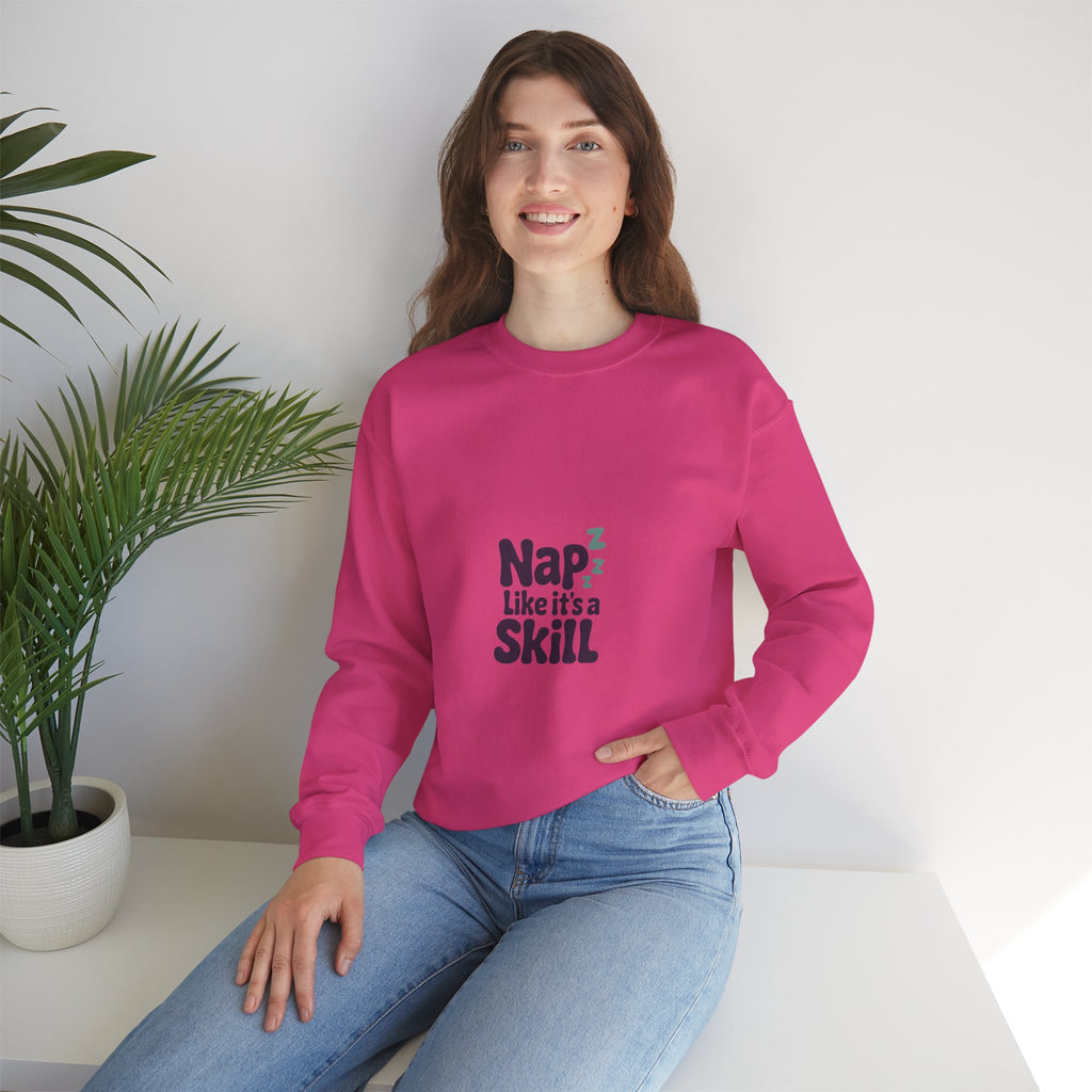 Nap Like It's a Skill Crewneck