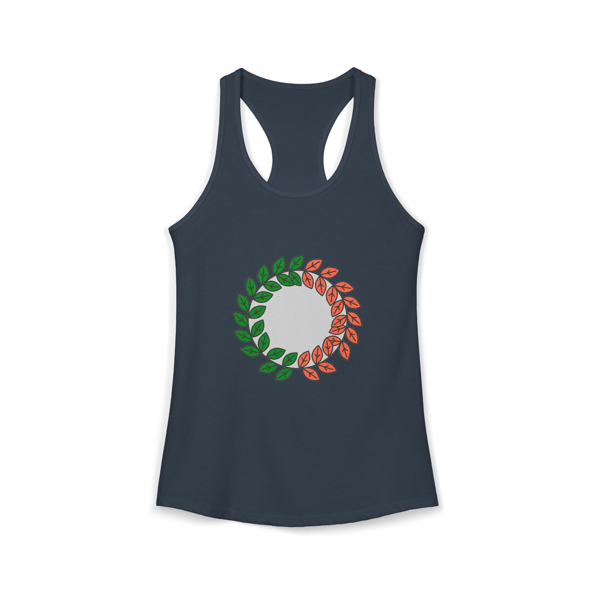 Leaf Wreath Tank Top