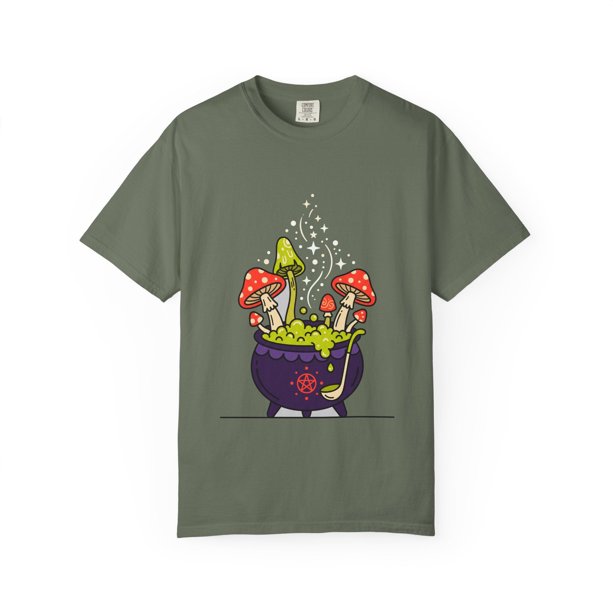 Witchy Mushroom Potion Tee