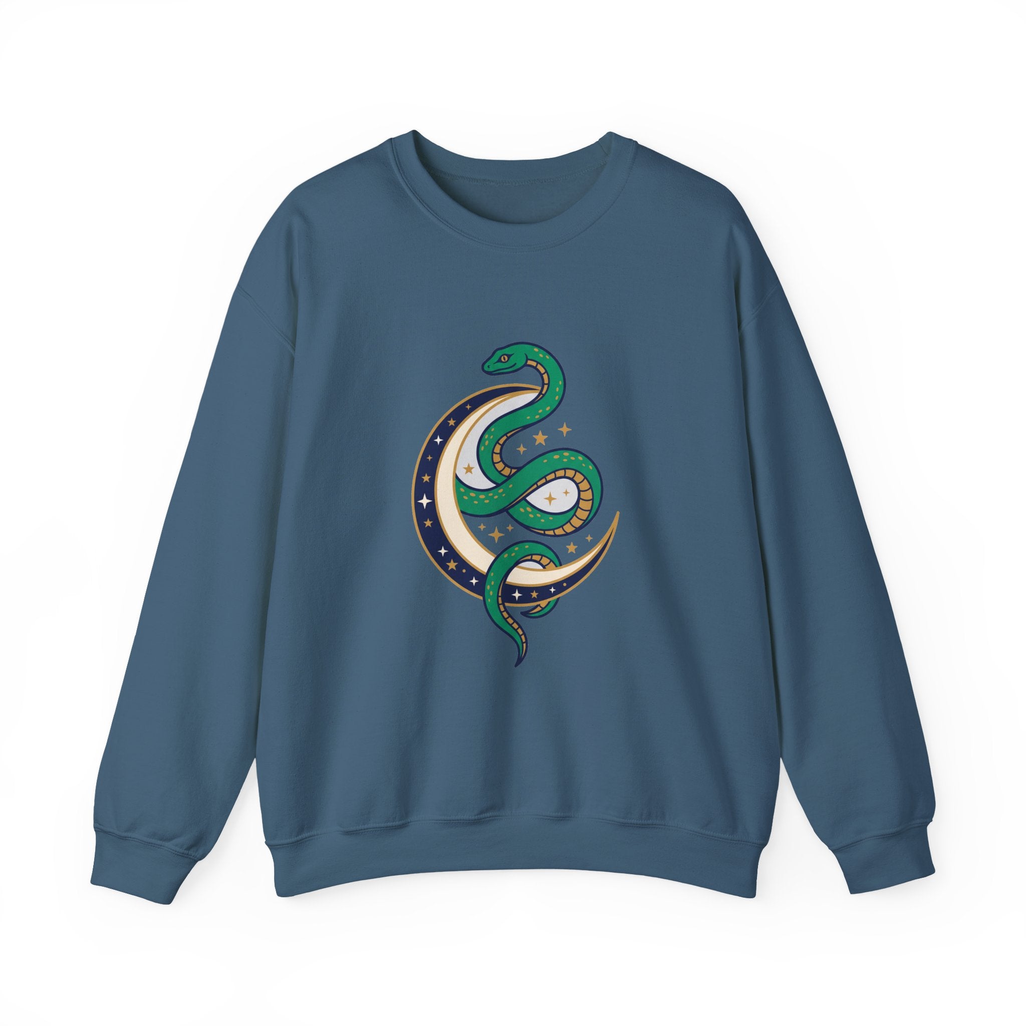 Celestial Snake Moon Crewneck