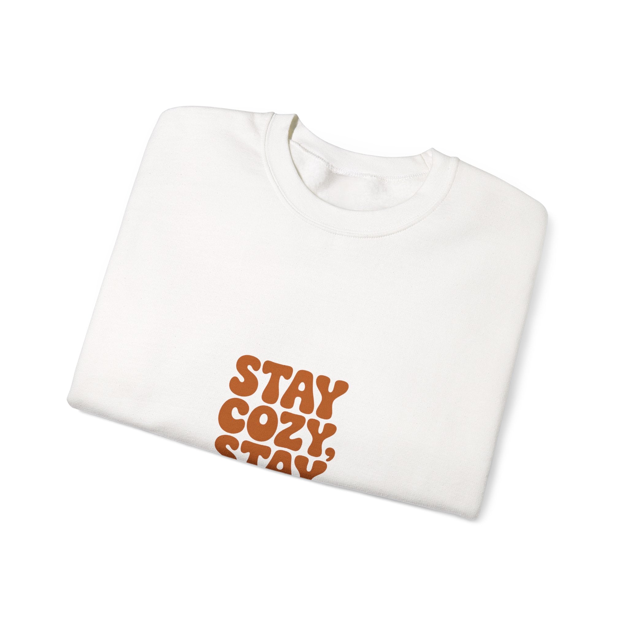 Stay Cozy, Stay Curious Crewneck