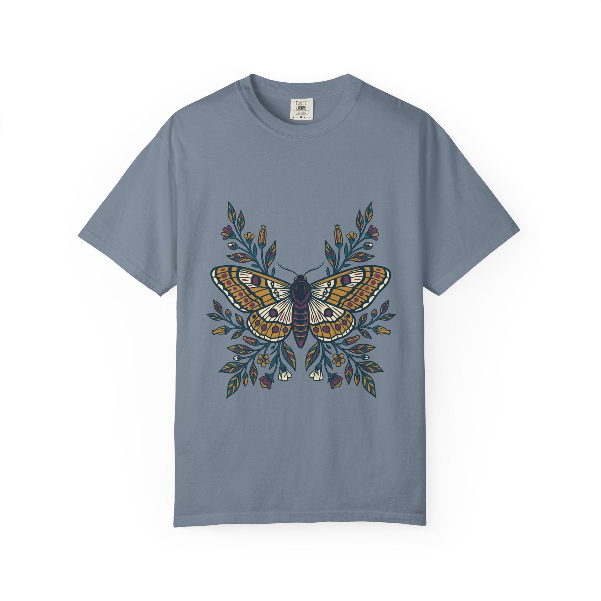 Botanical Moth and Flora Tee