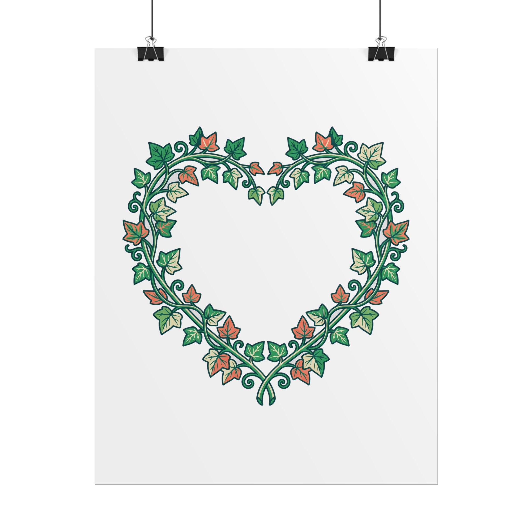 Ivy Heart Poster