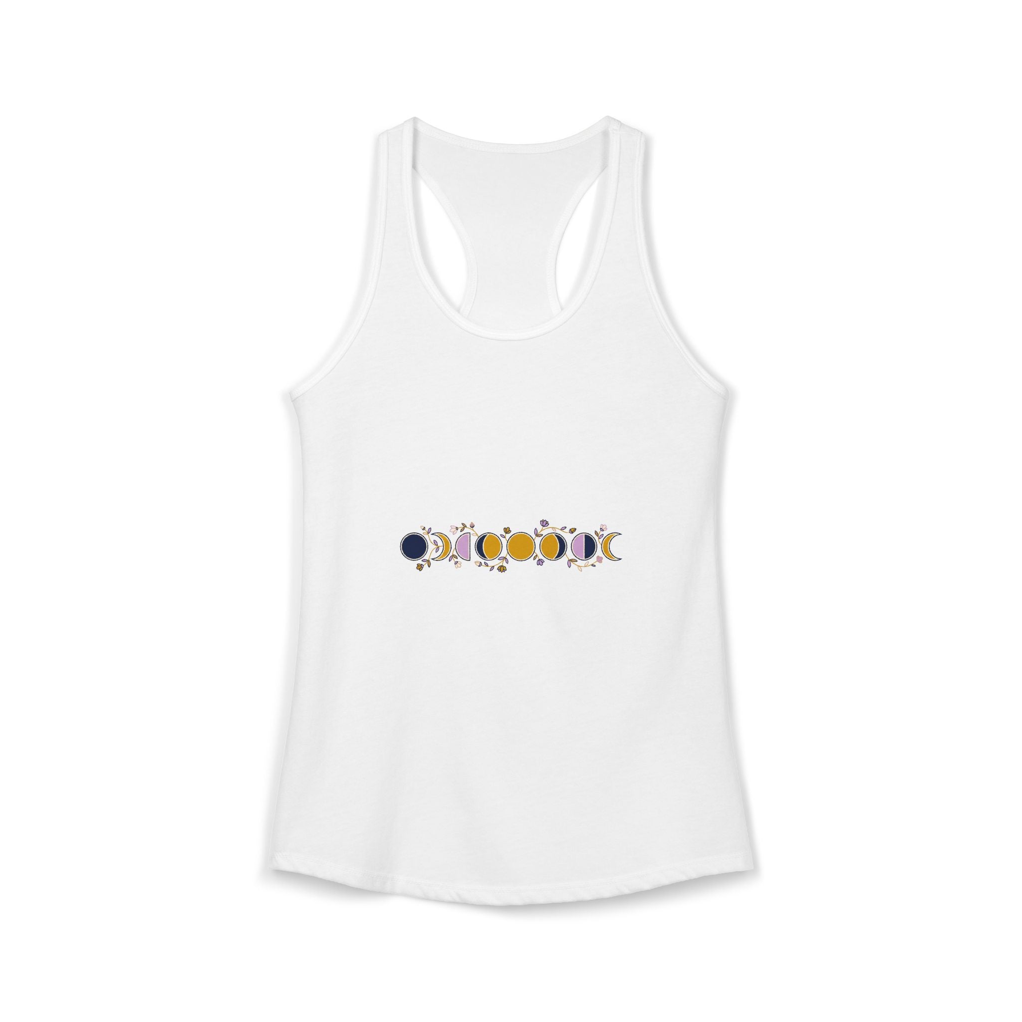 Moon Phases Botanical Tank Top