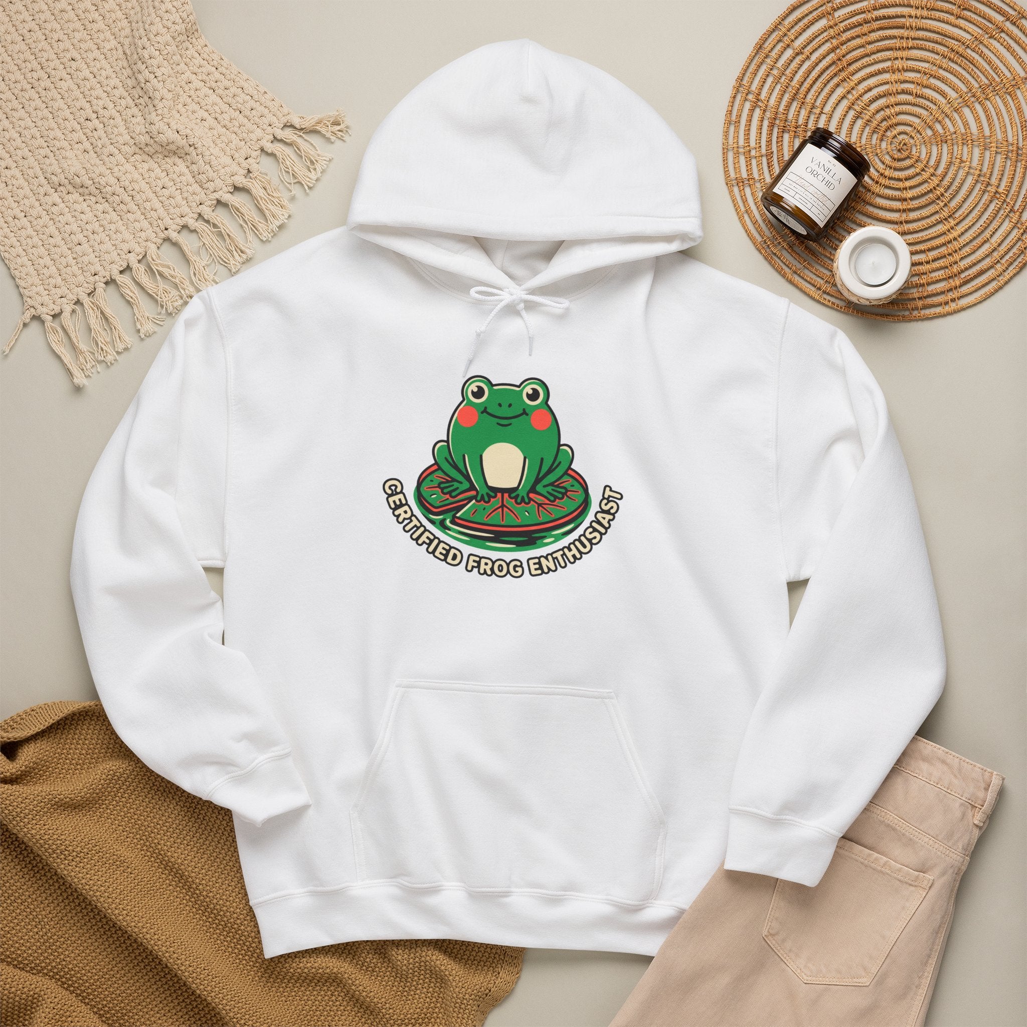 Certified Frog Enthusiast Hoodie