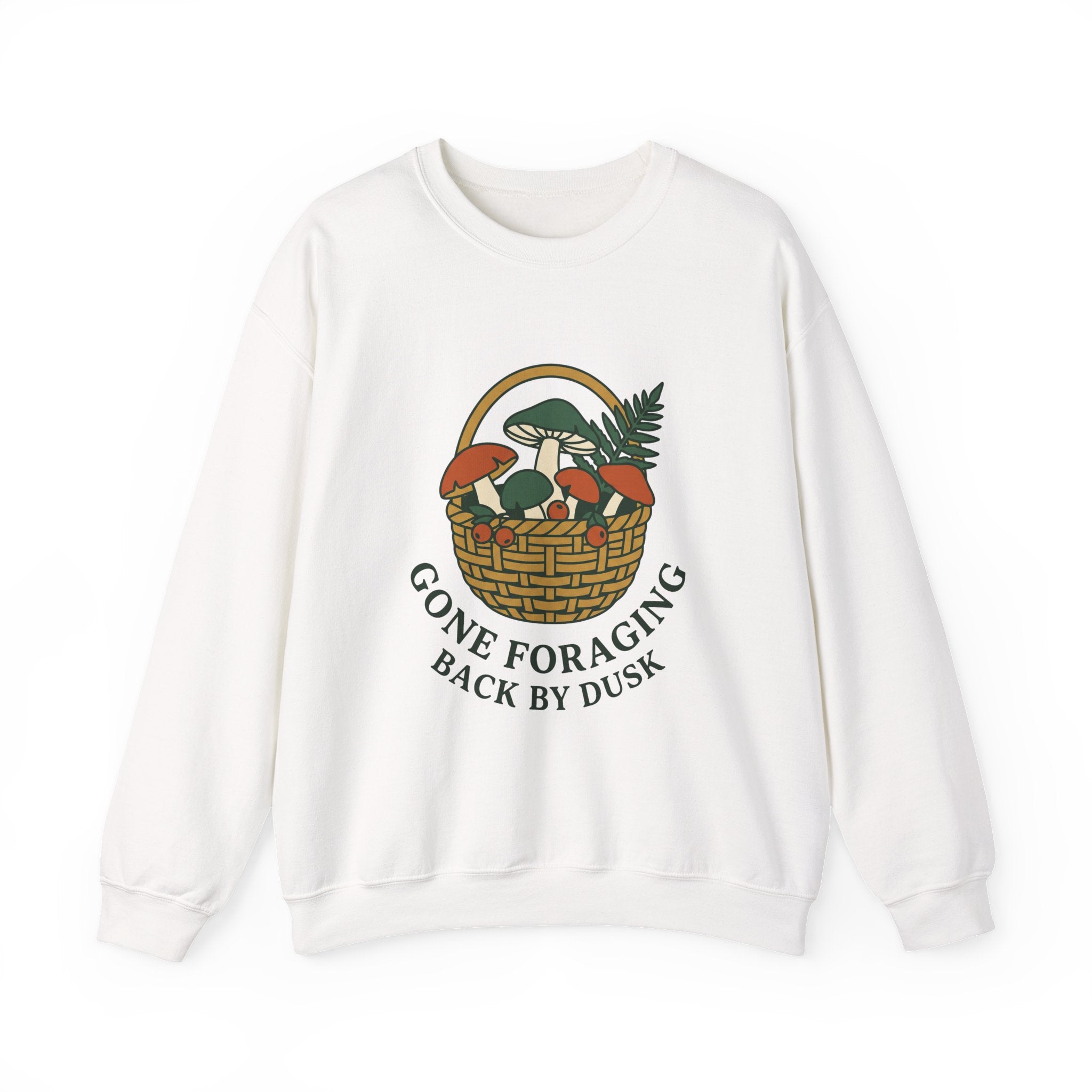 Gone Foraging, Back by Dusk Crewneck