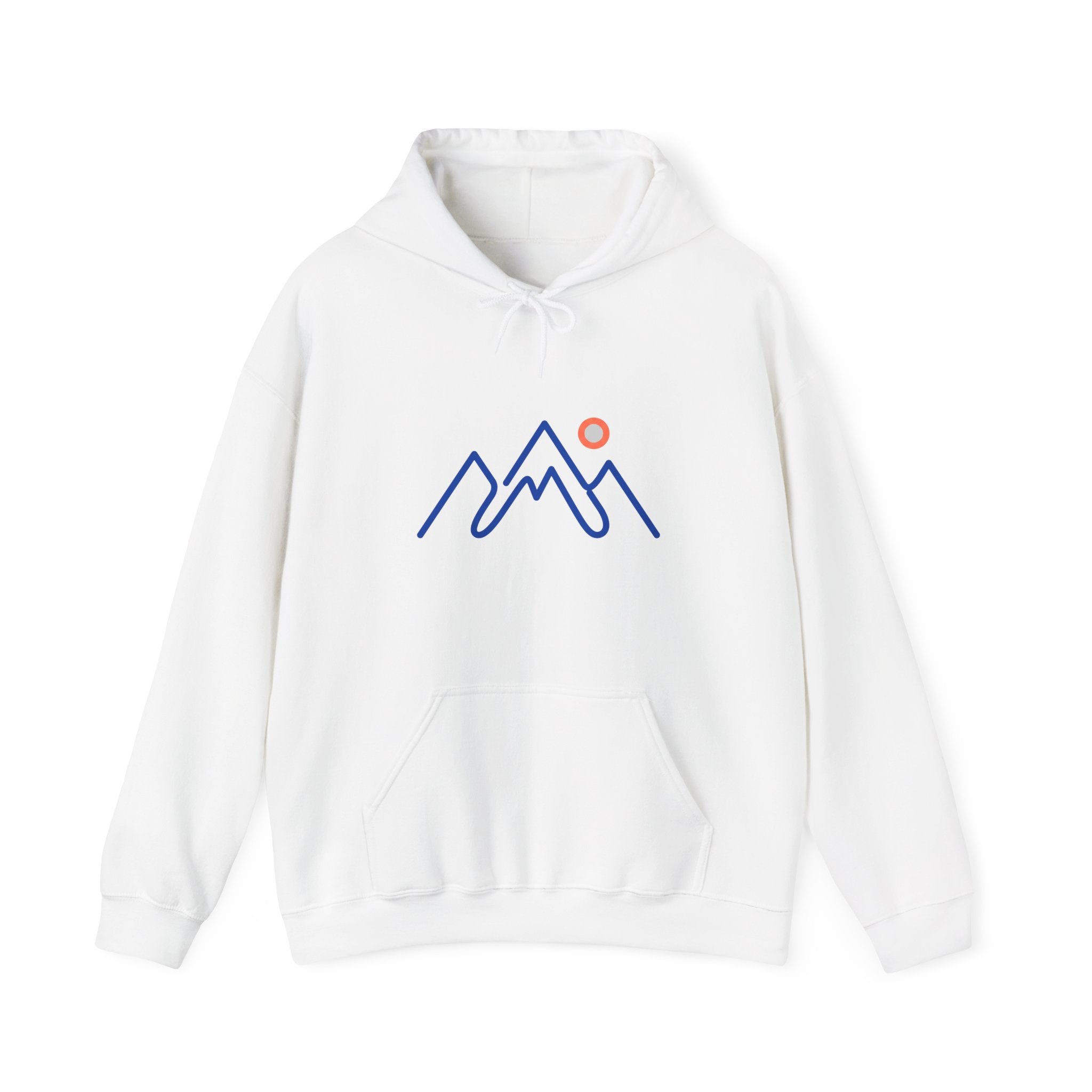One Line Mountain Hoodie