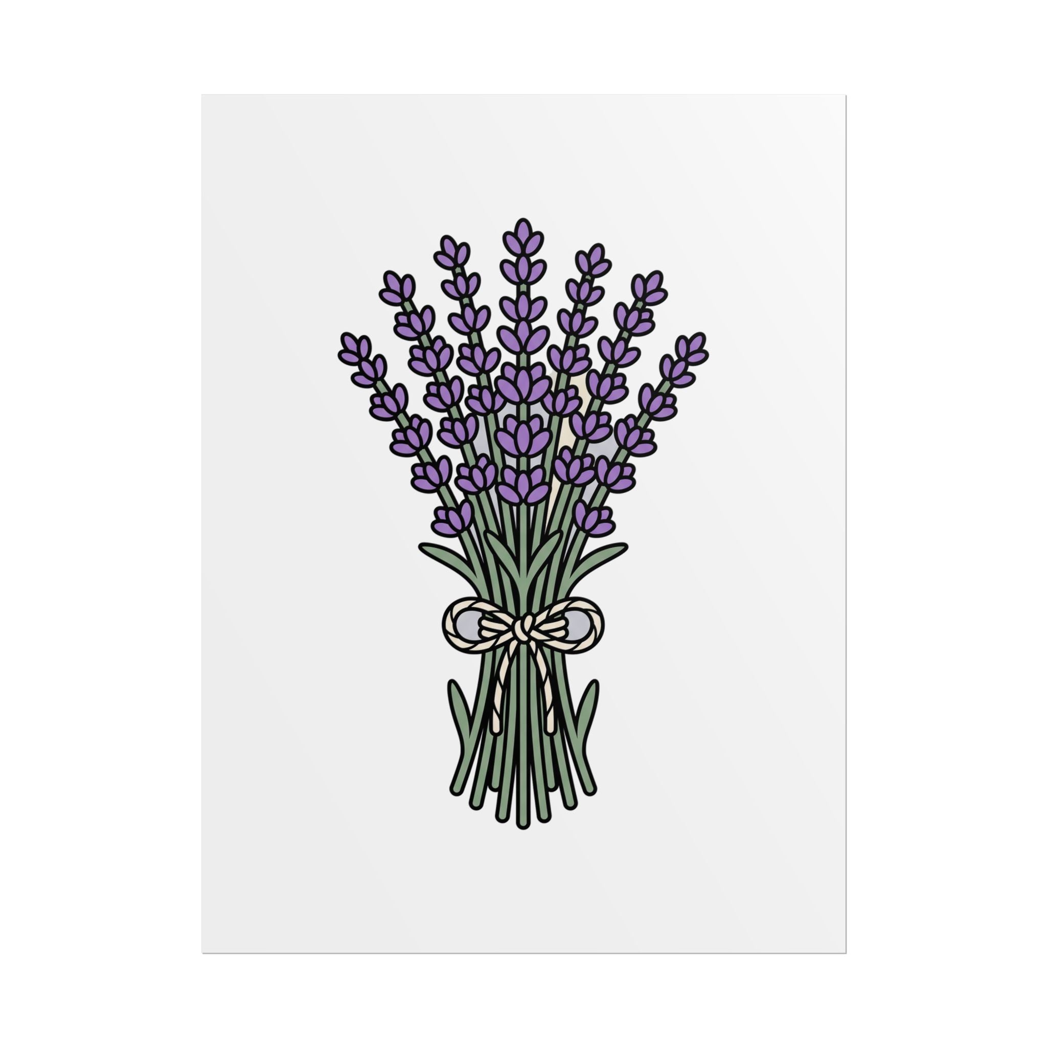 Lavender Bunch Poster