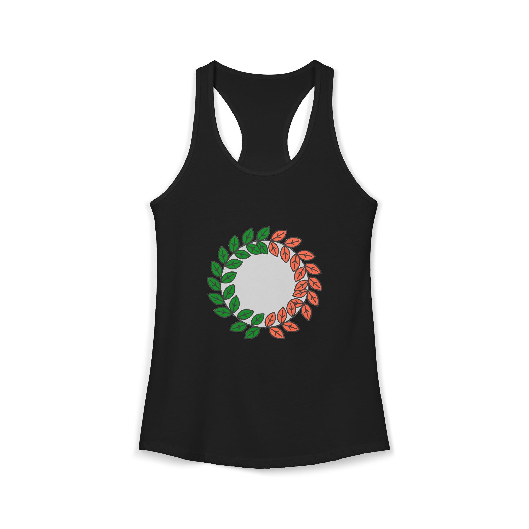 Leaf Wreath Tank Top