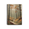 Autumn Forest Spiral Notebook - Ruled Journal for Nature Lovers