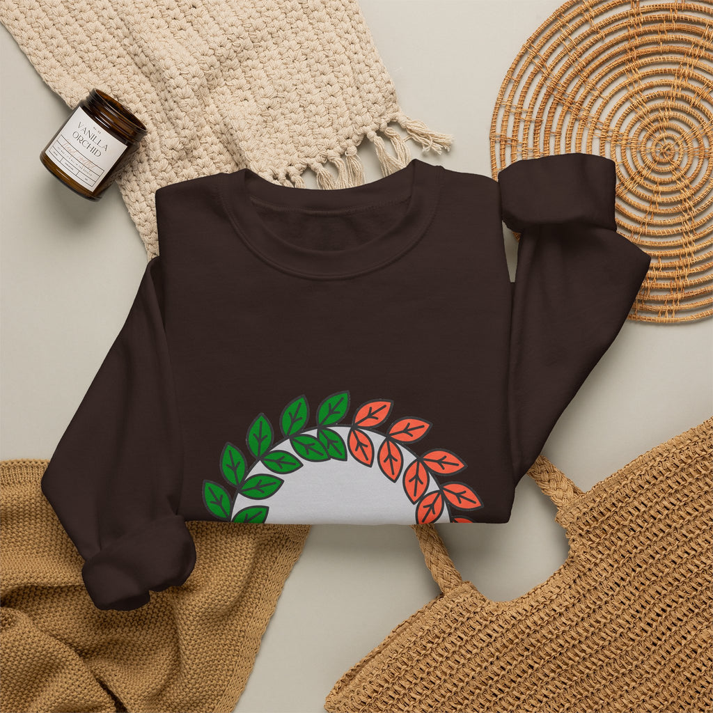 Leaf Wreath Crewneck