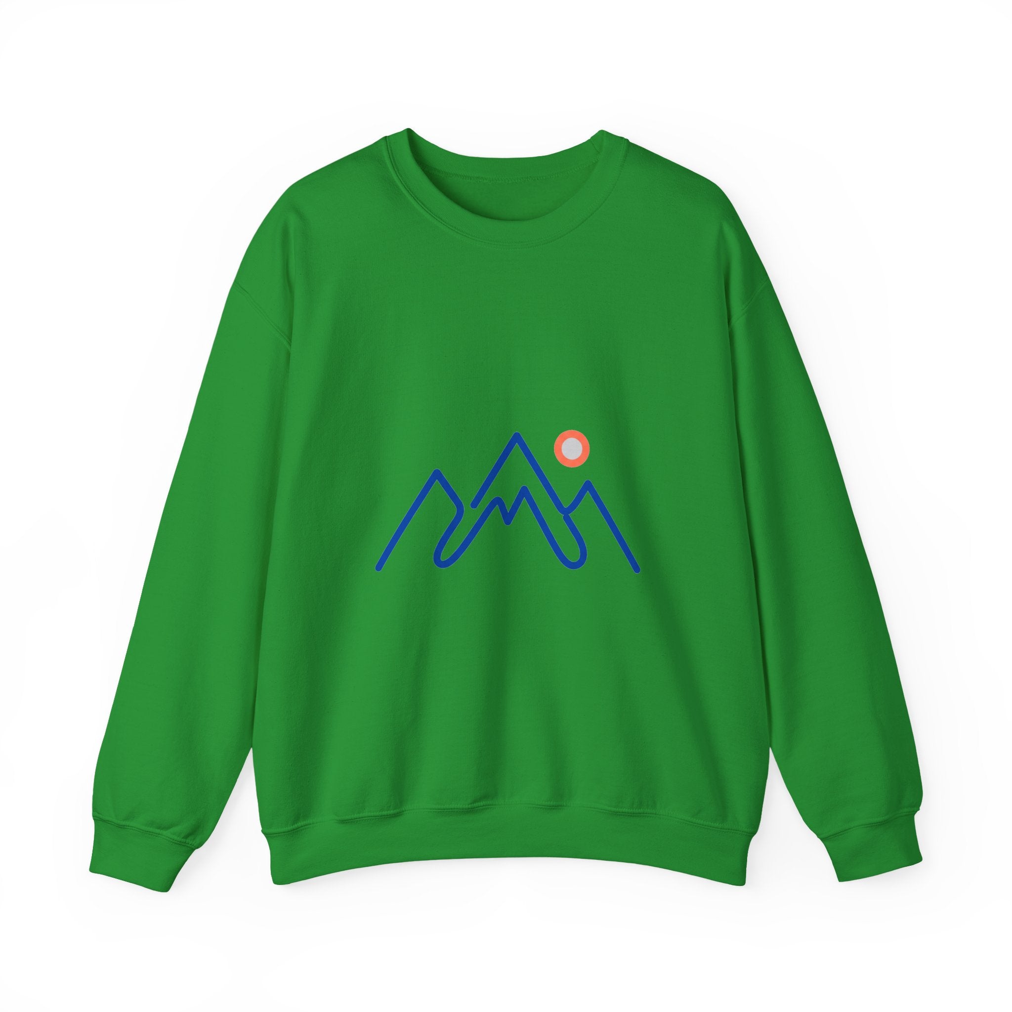 One Line Mountain Crewneck