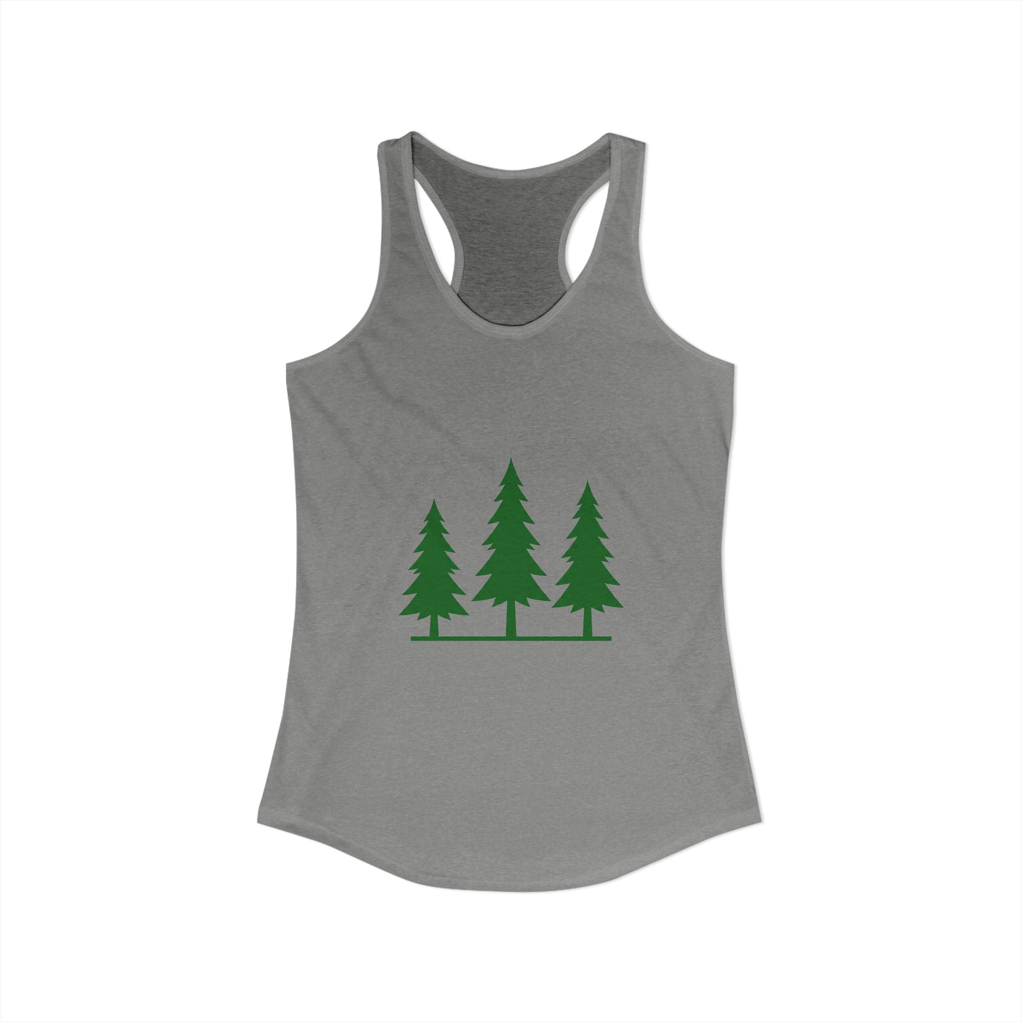 Pine Trio Silhouette Tank Top