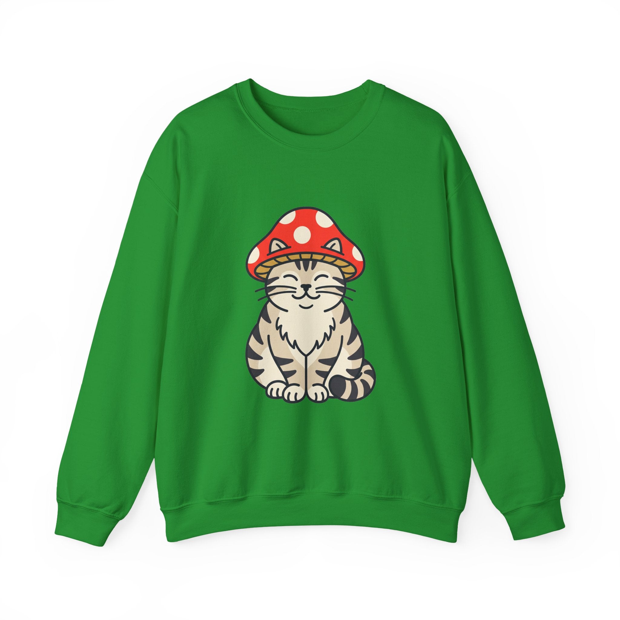 Mushroom Cat Crewneck
