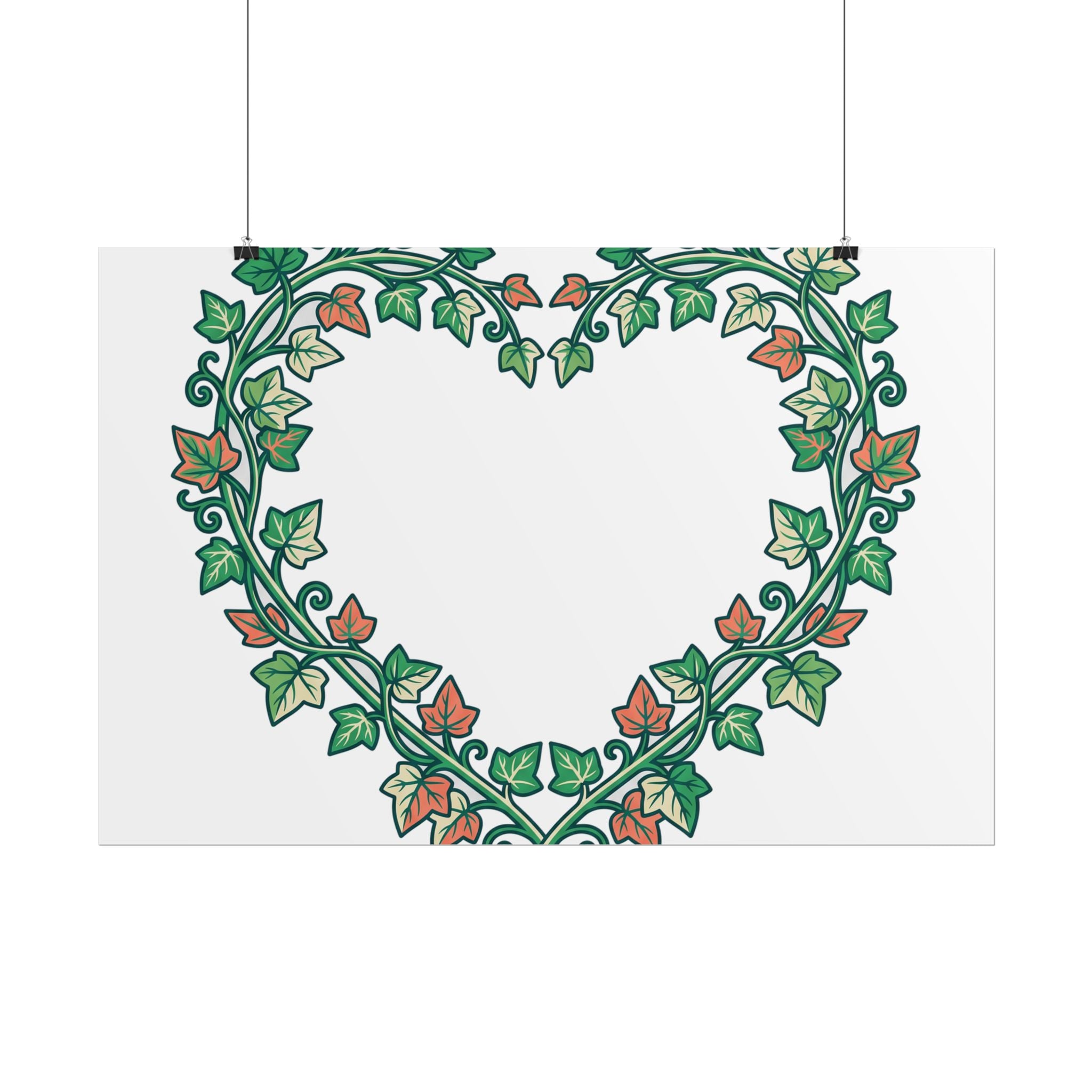 Ivy Heart Poster