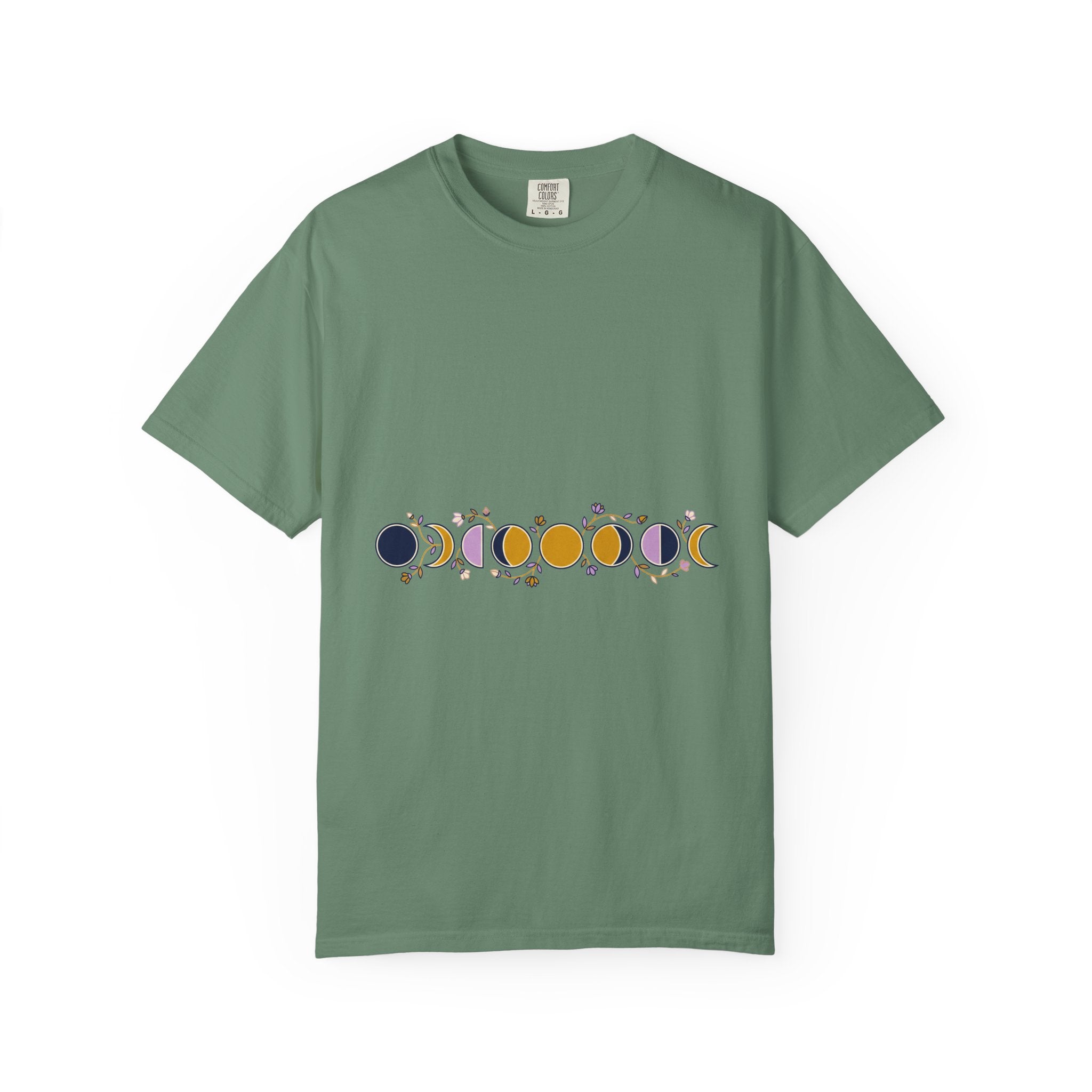 Moon Phases Botanical Tee