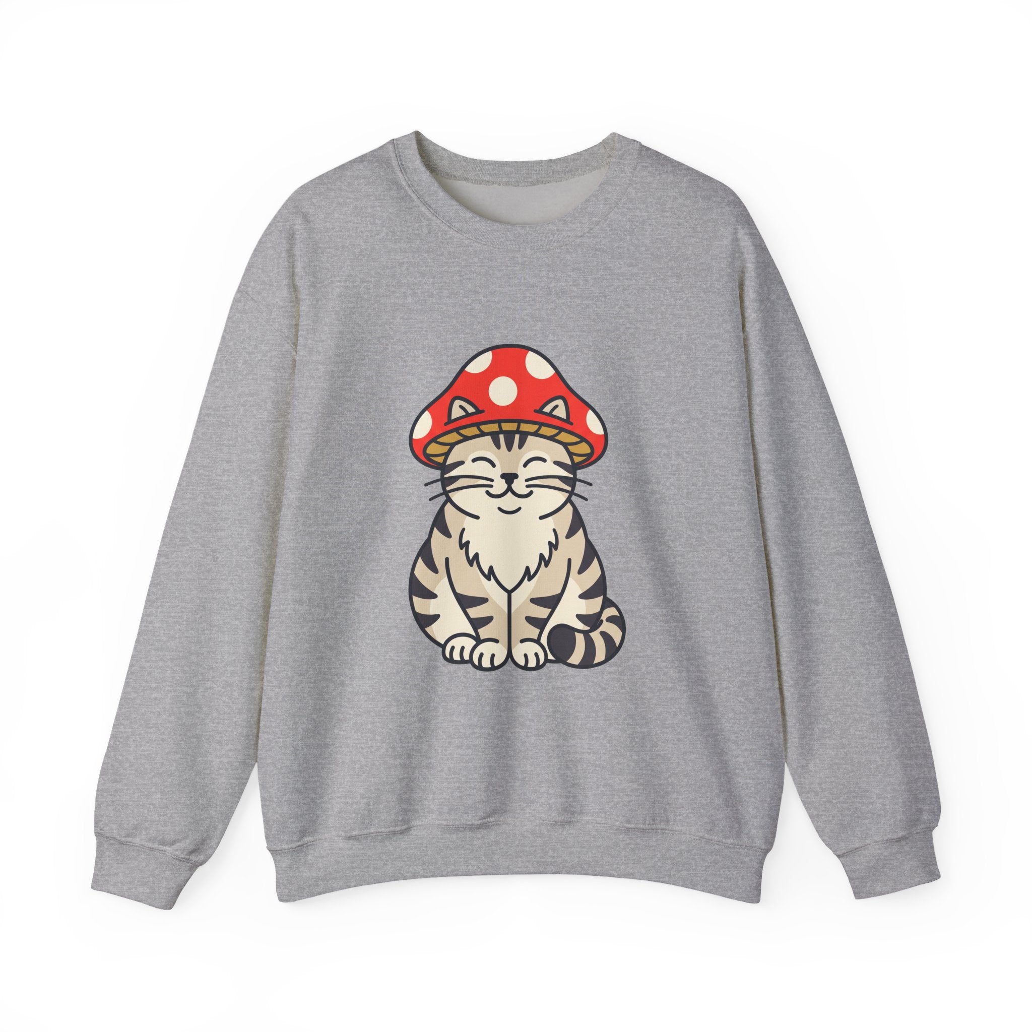 Mushroom Cat Crewneck