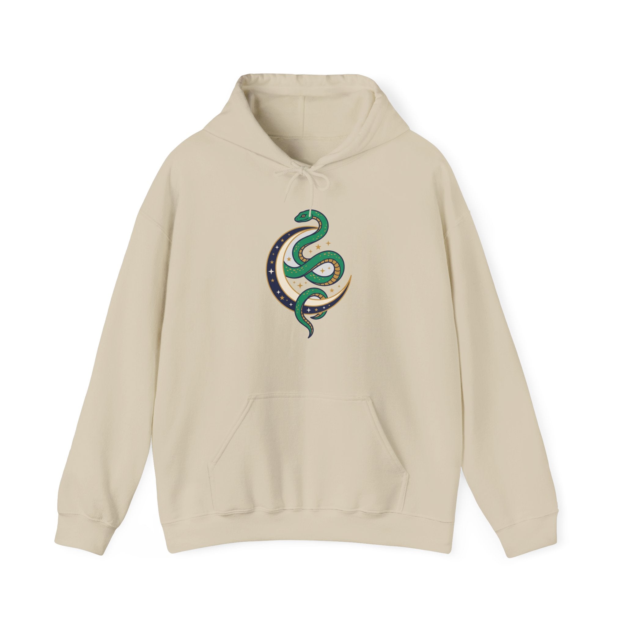 Celestial Snake Moon Hoodie