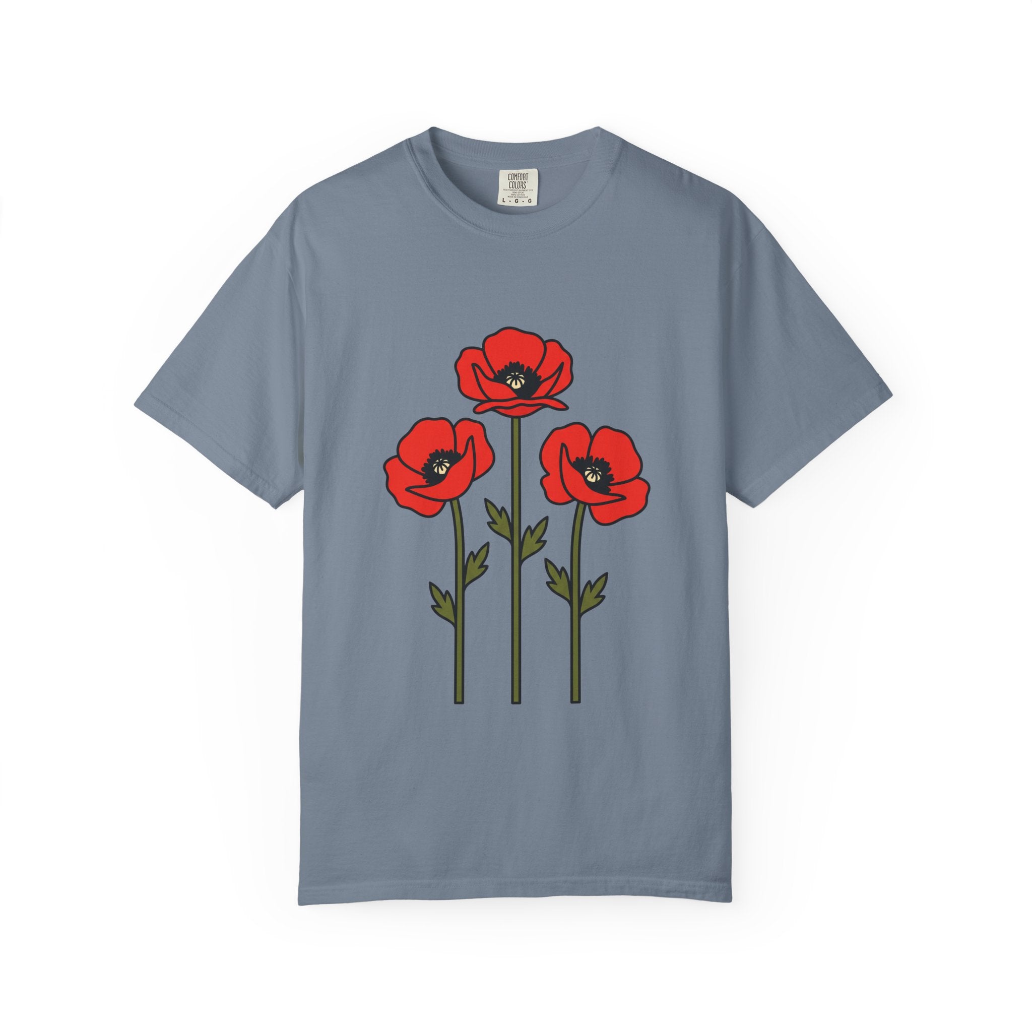 Bold Poppy Trio Tee