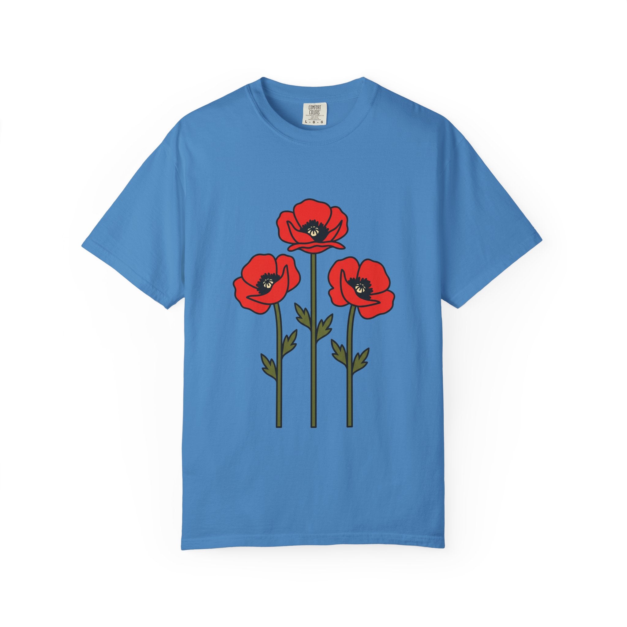 Bold Poppy Trio Tee