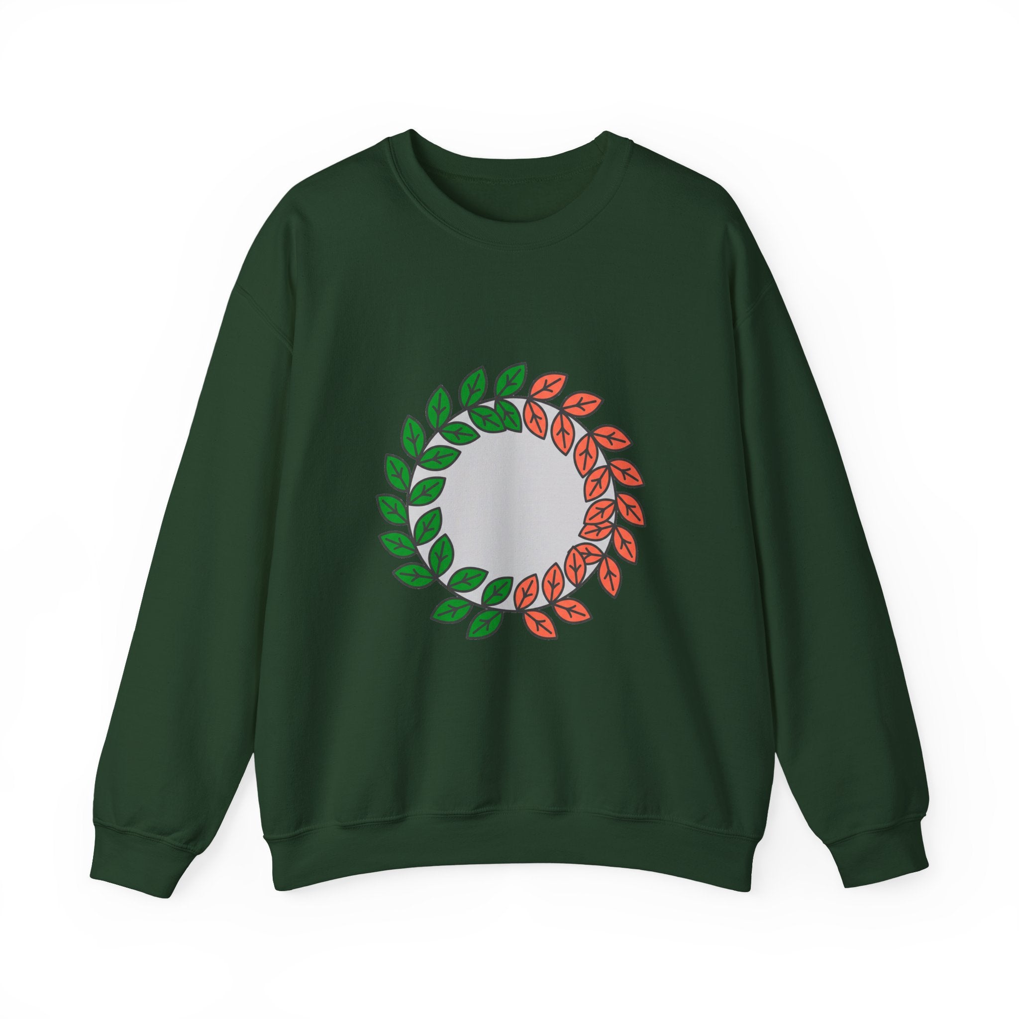 Leaf Wreath Crewneck