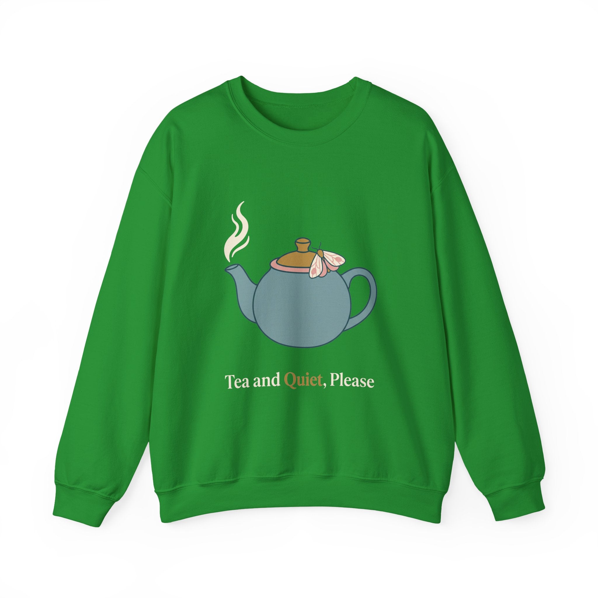 Tea and Quiet, Please Crewneck