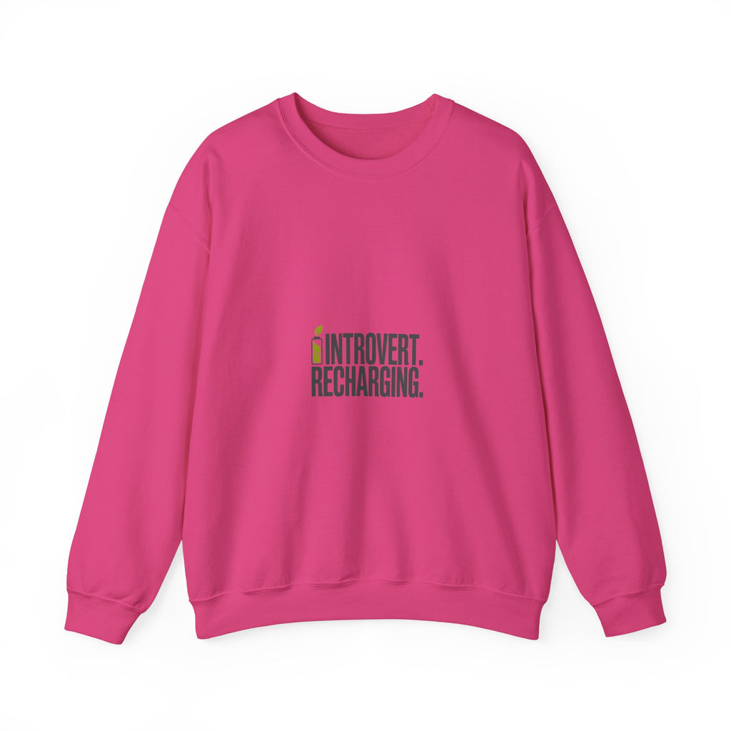 Introvert. Recharging. Crewneck