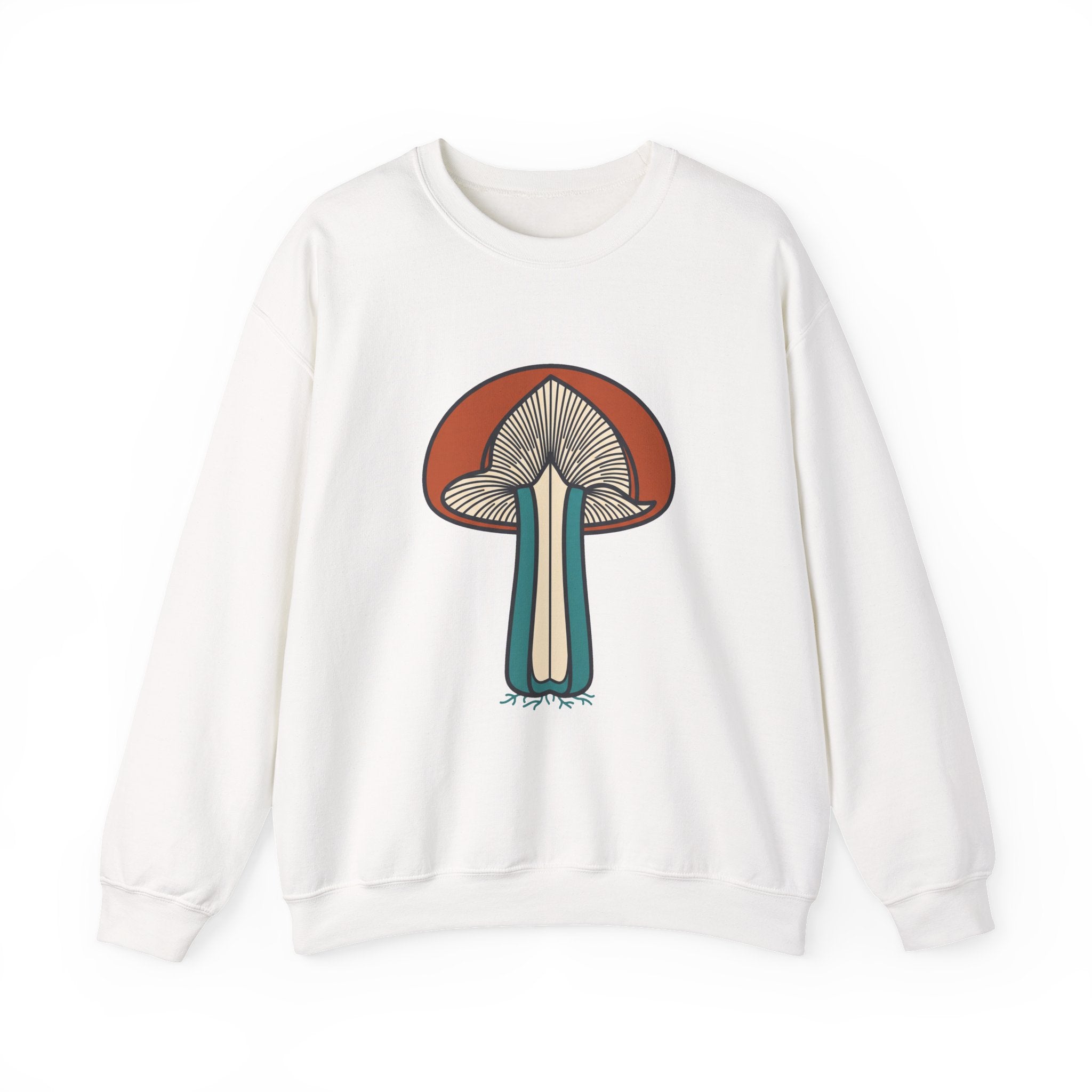 Mushroom Cross Section Crewneck