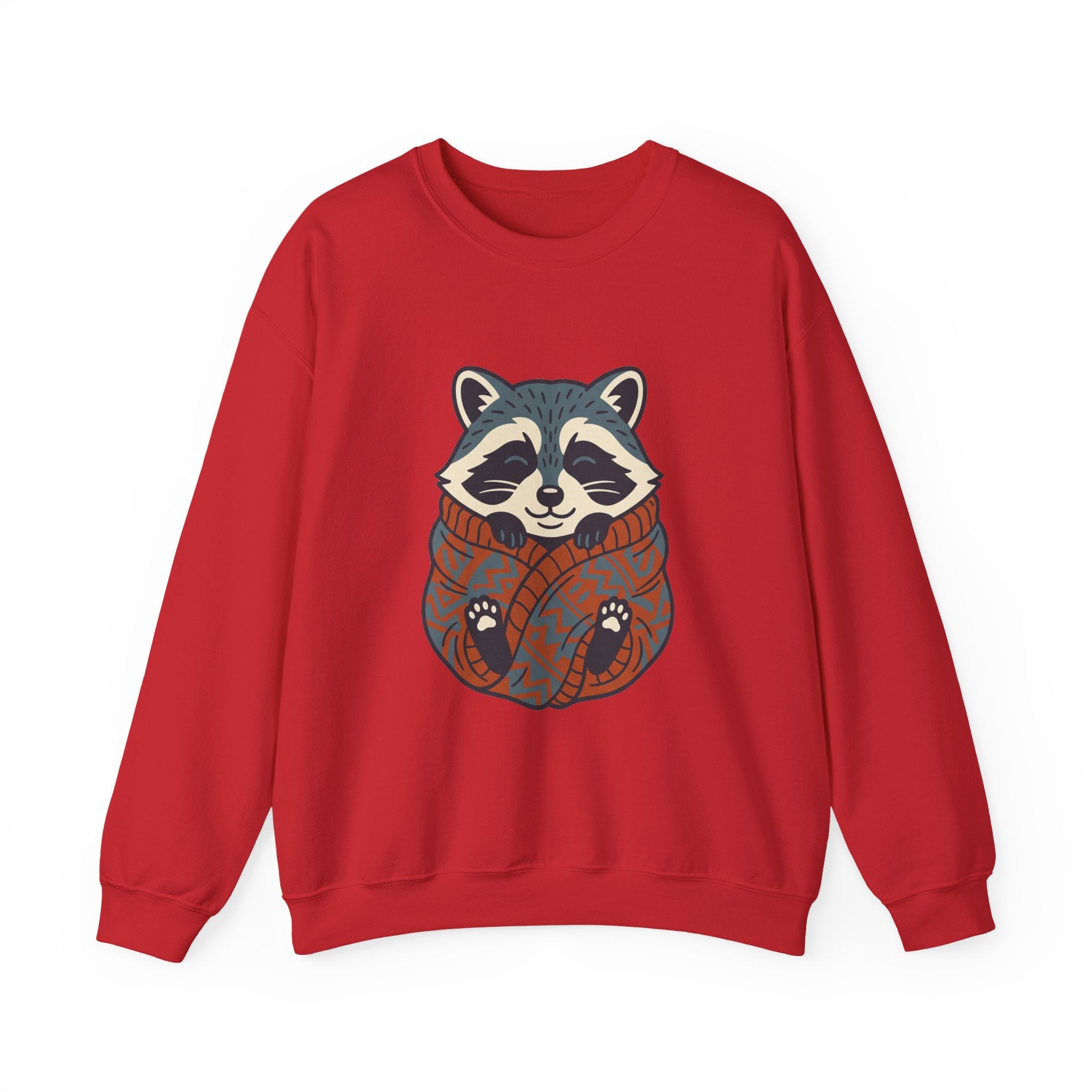 Cozy Raccoon Crewneck