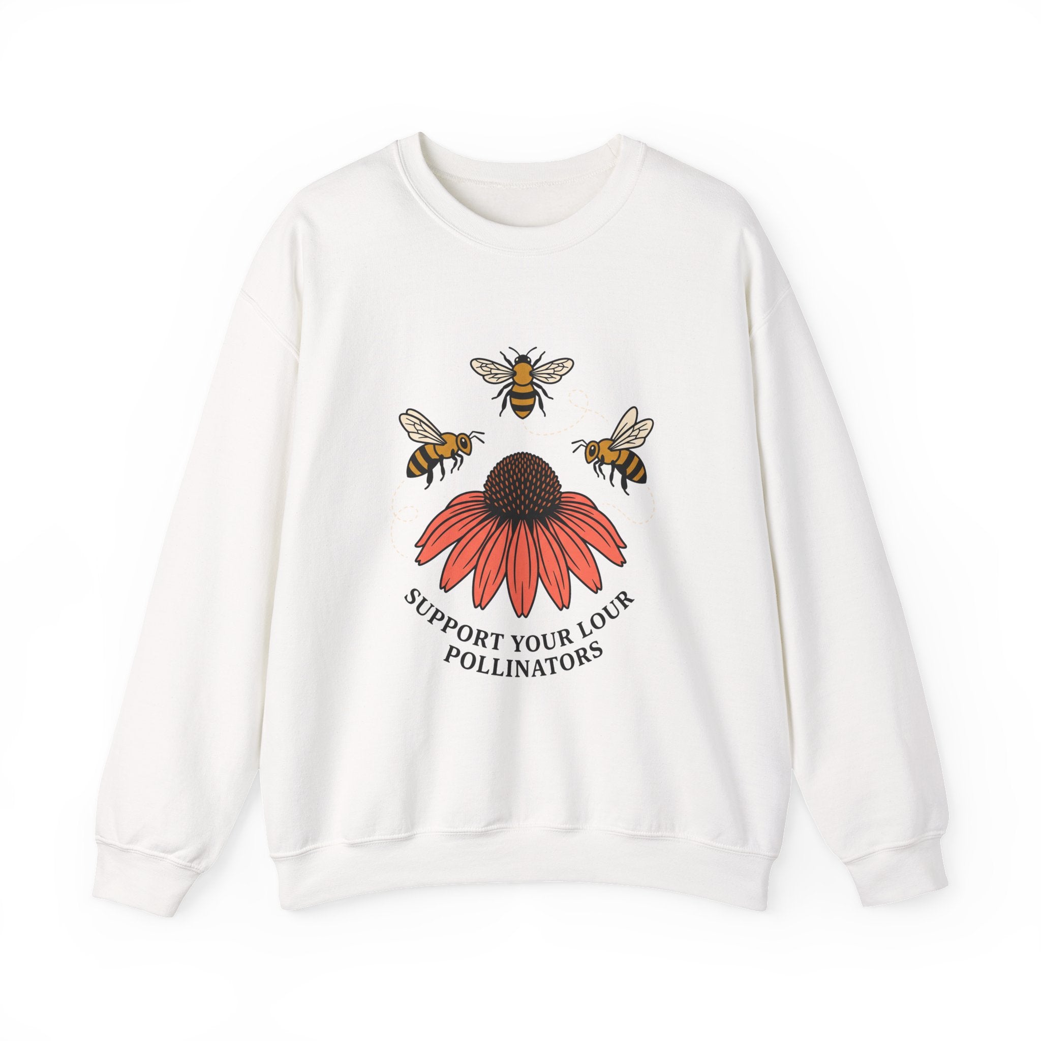 Support Your Local Pollinators Crewneck