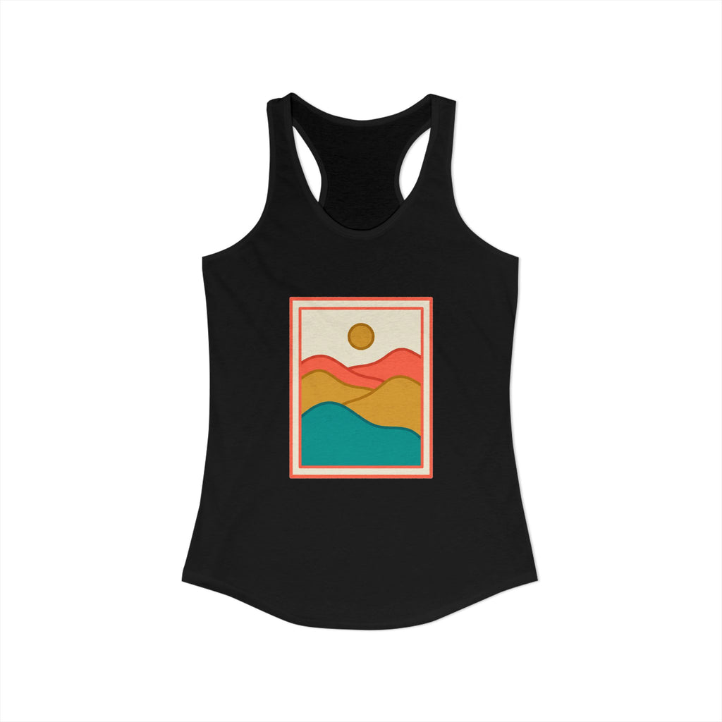 Layered Hills Line Tank Top