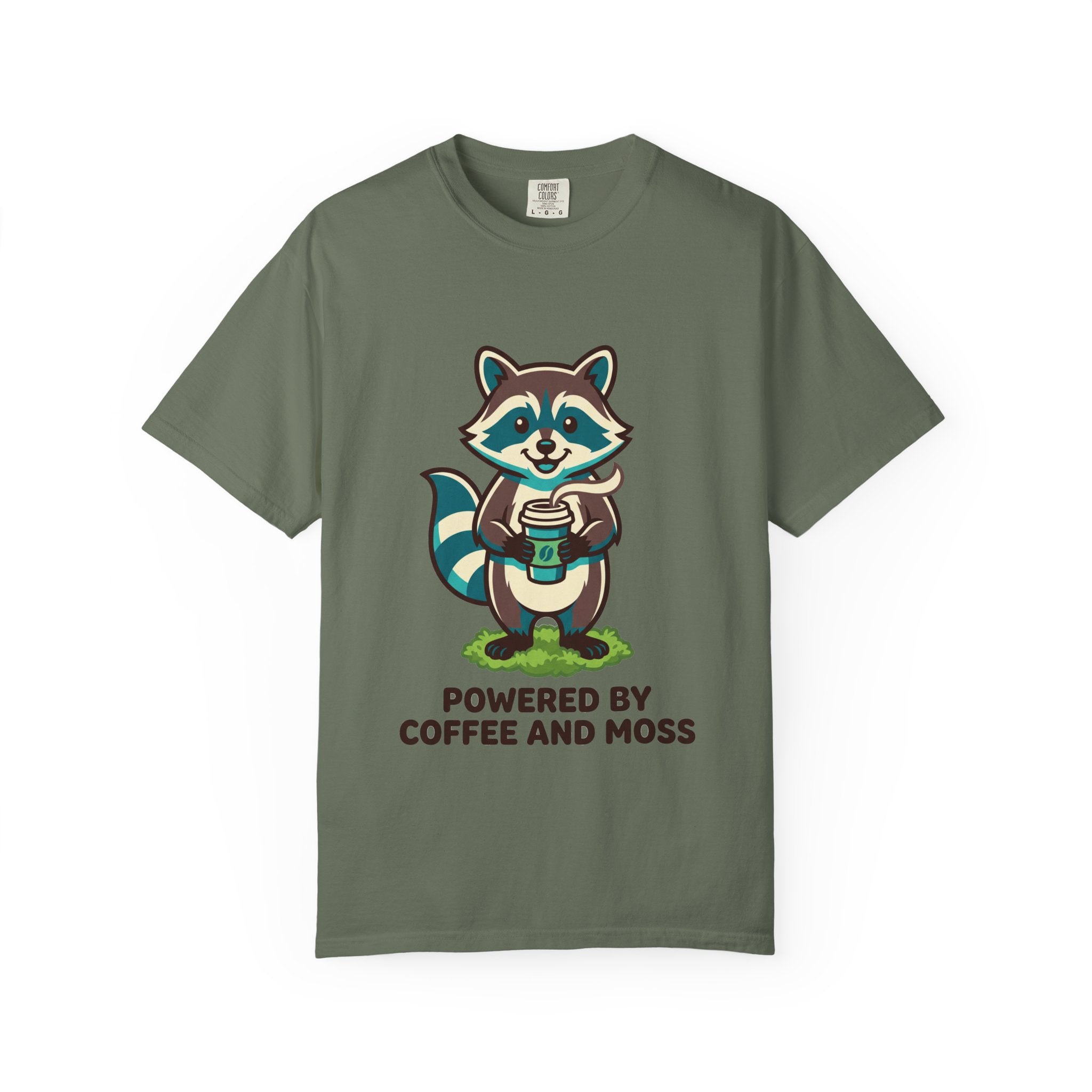 Powered by Coffee and Moss Tee