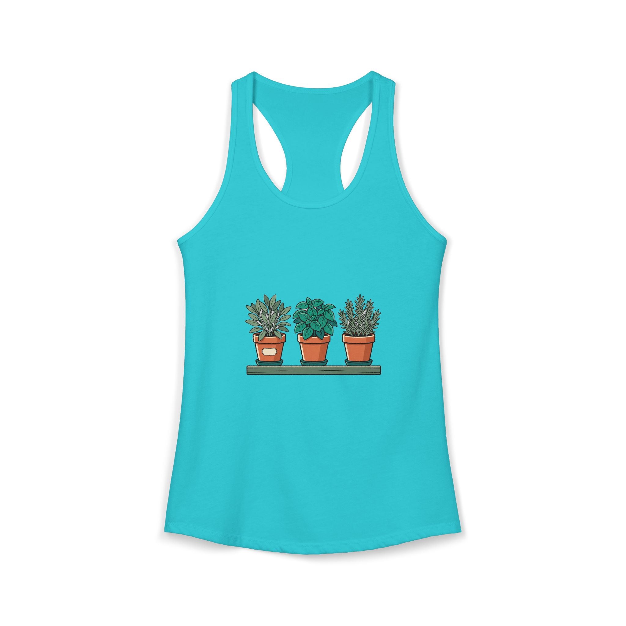 Cottage Window Herbs Tank Top