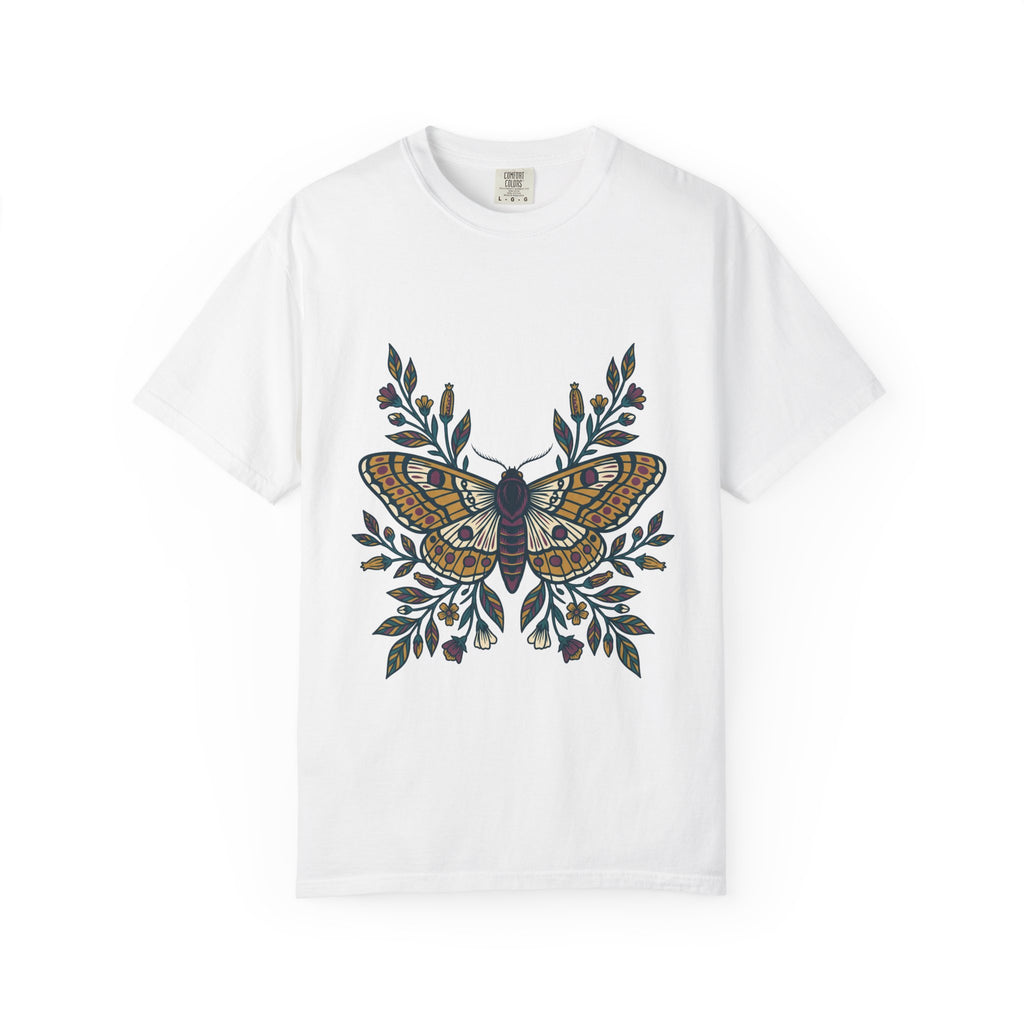 Botanical Moth and Flora Tee