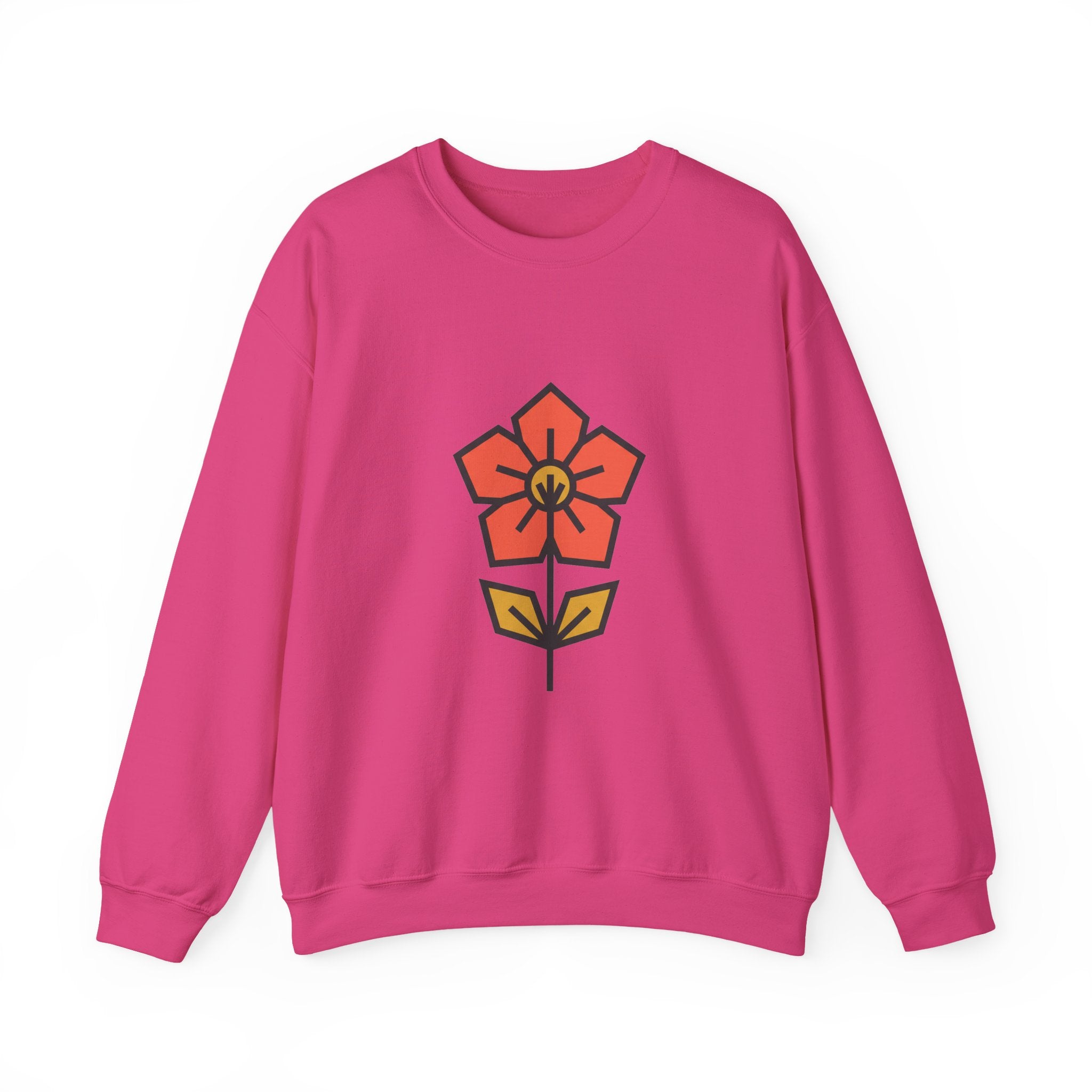 Minimal Wildflower Icon Crewneck