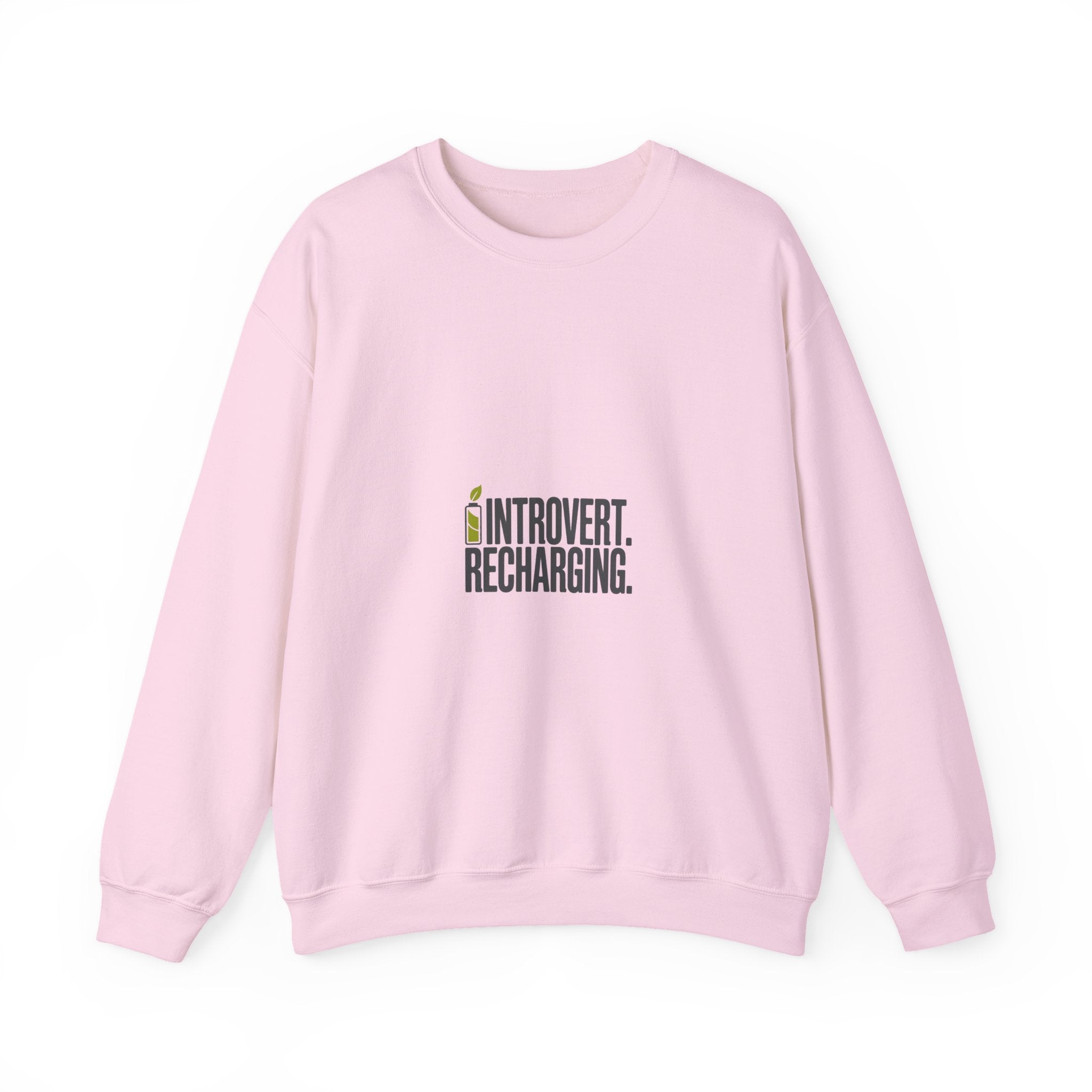 Introvert. Recharging. Crewneck