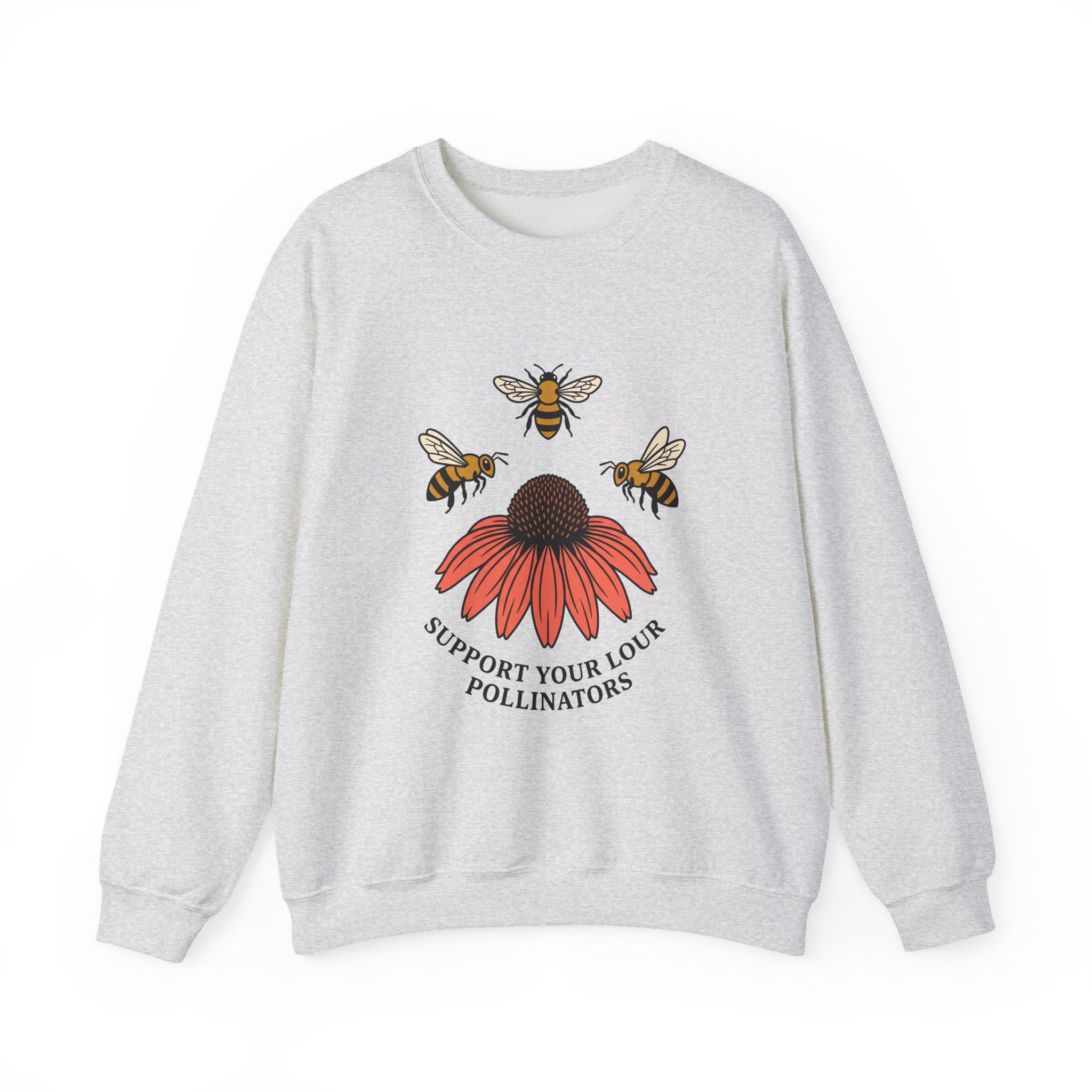 Support Your Local Pollinators Crewneck