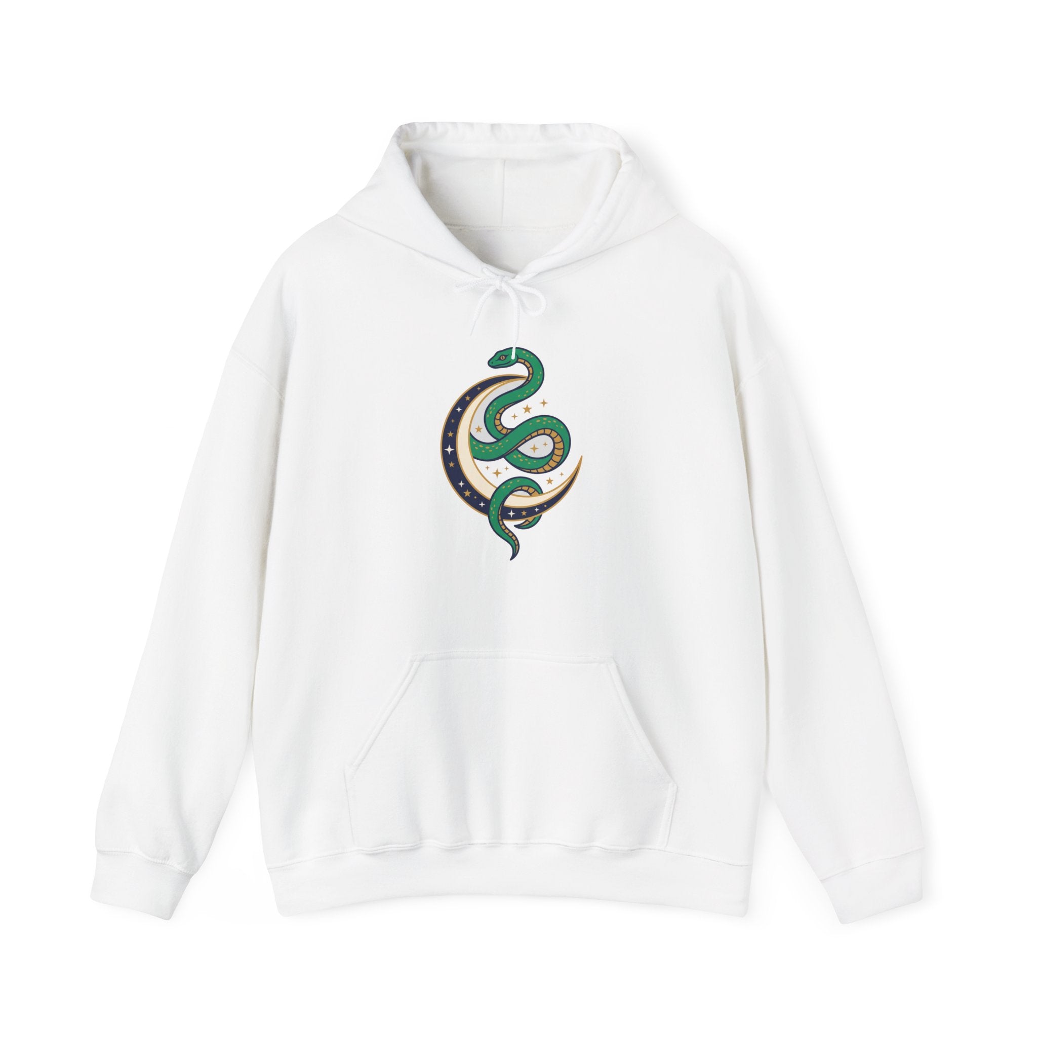 Celestial Snake Moon Hoodie