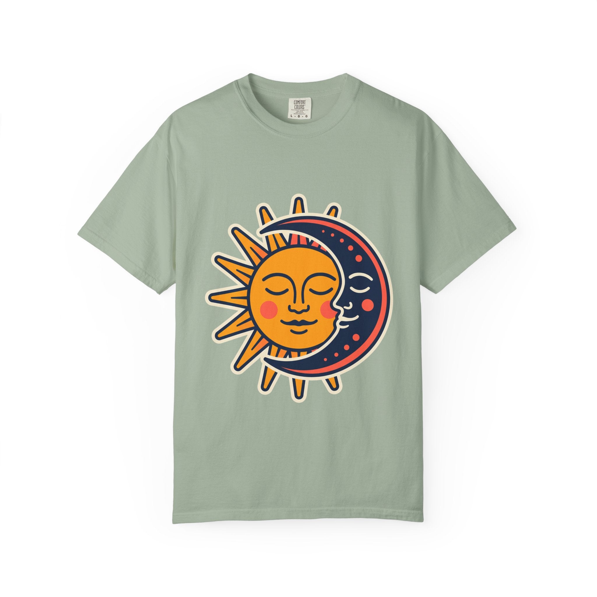 Sun Moon Faces Tee
