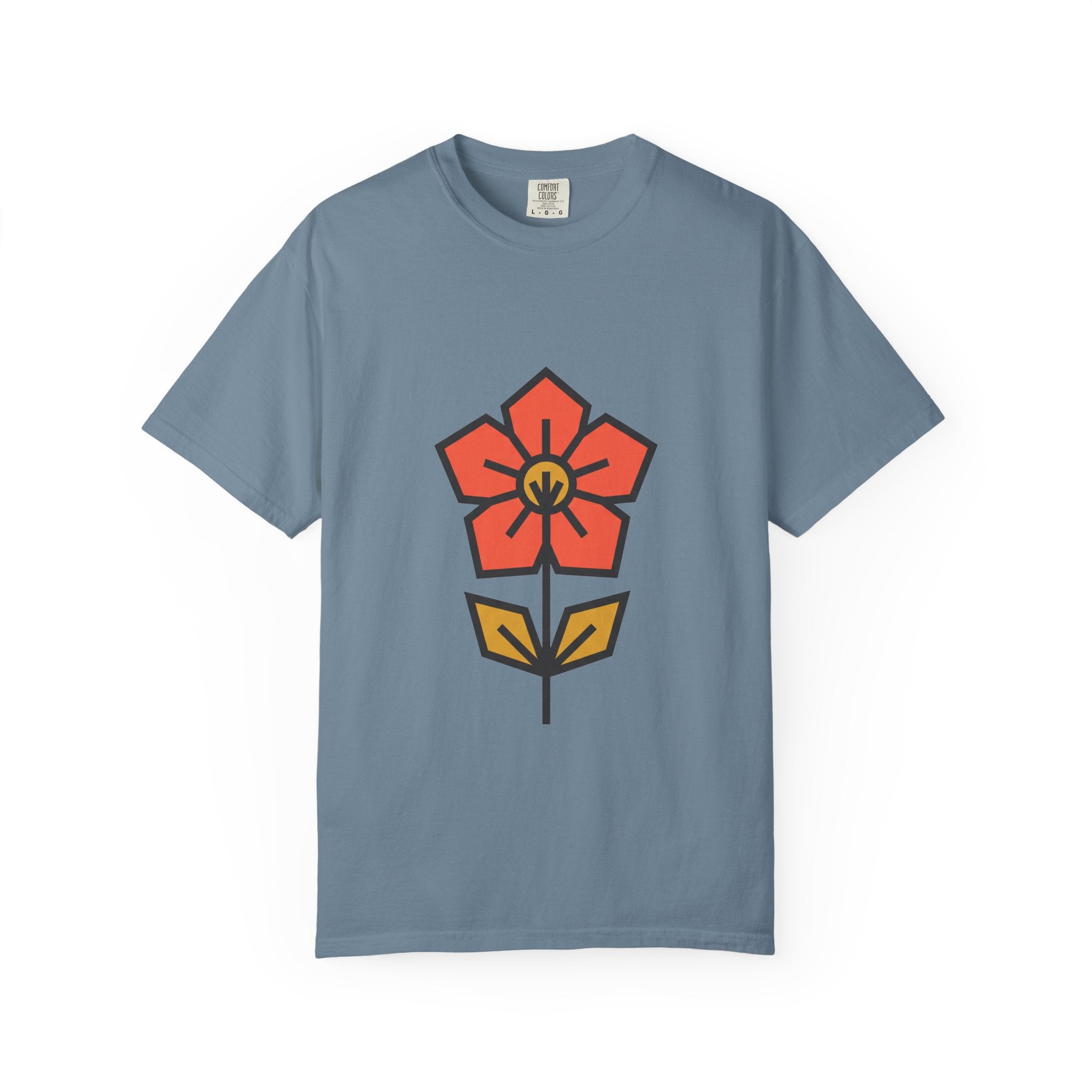 Minimal Wildflower Icon Tee