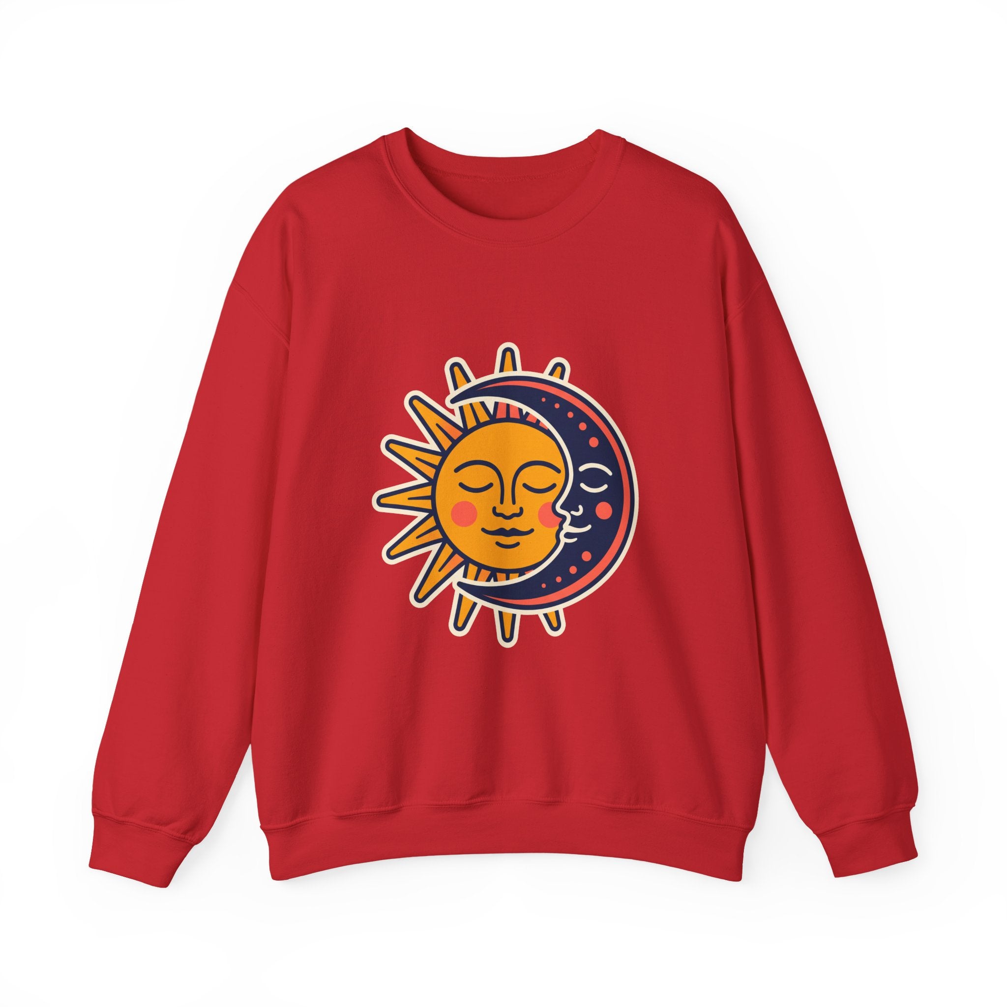 Sun Moon Faces Crewneck