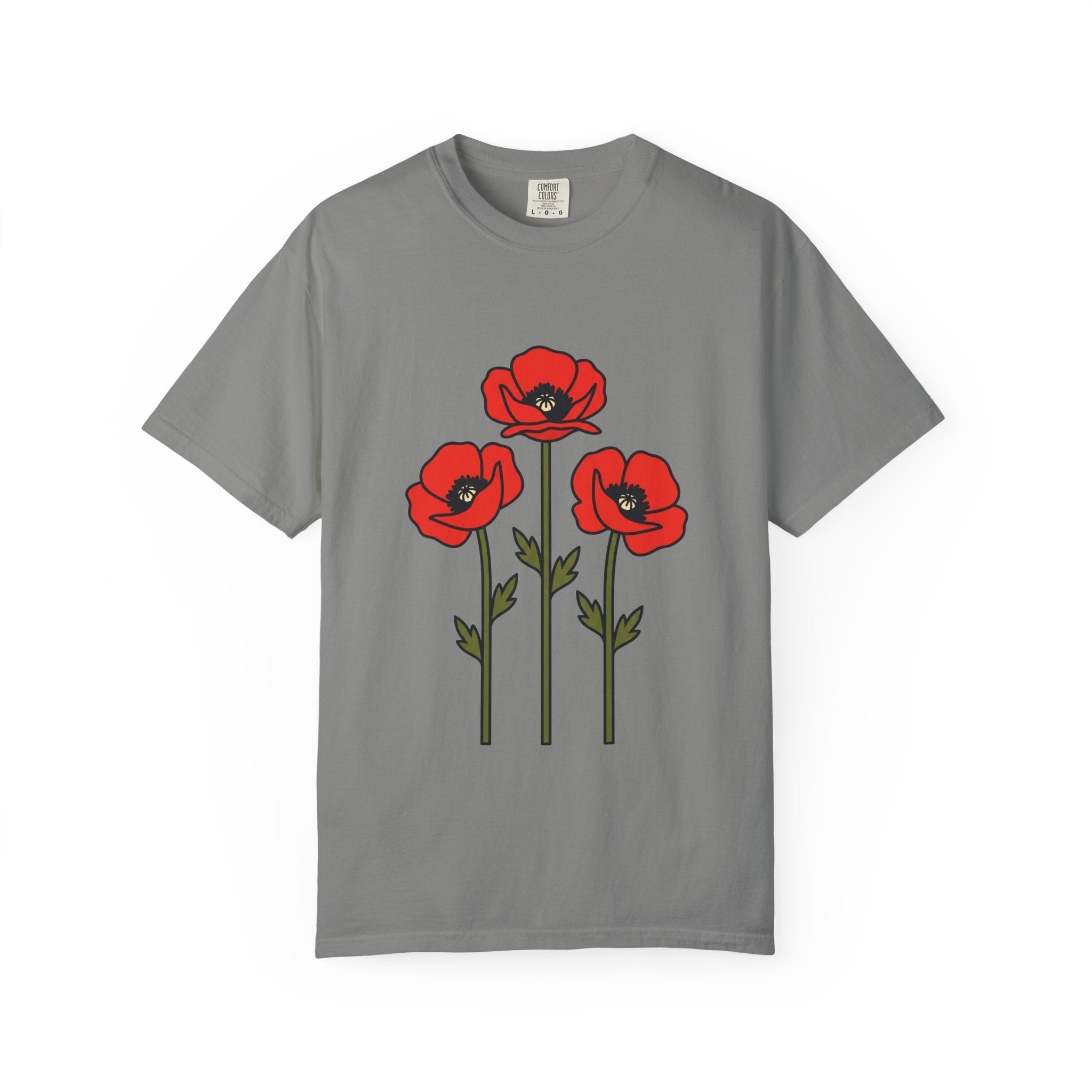 Bold Poppy Trio Tee