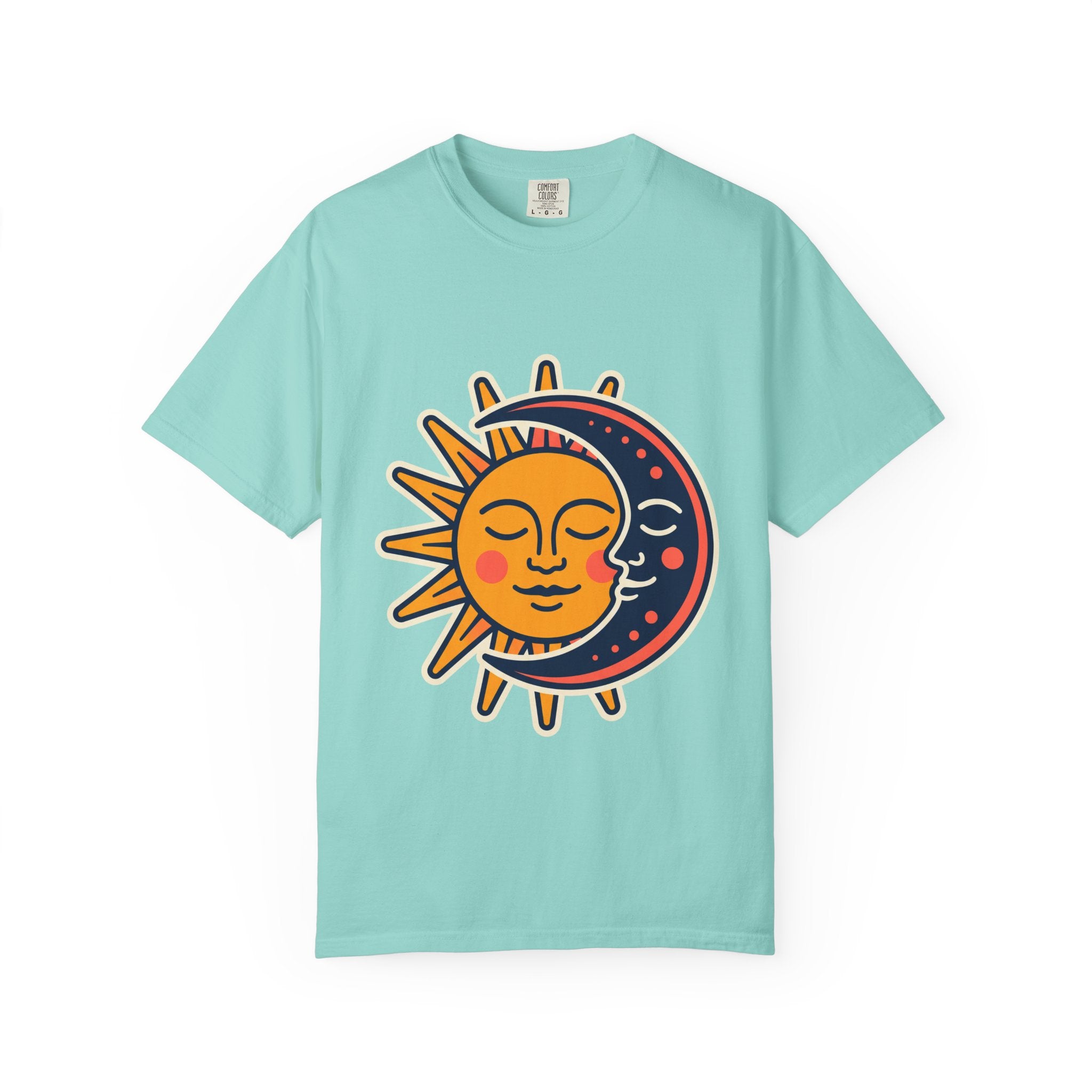 Sun Moon Faces Tee