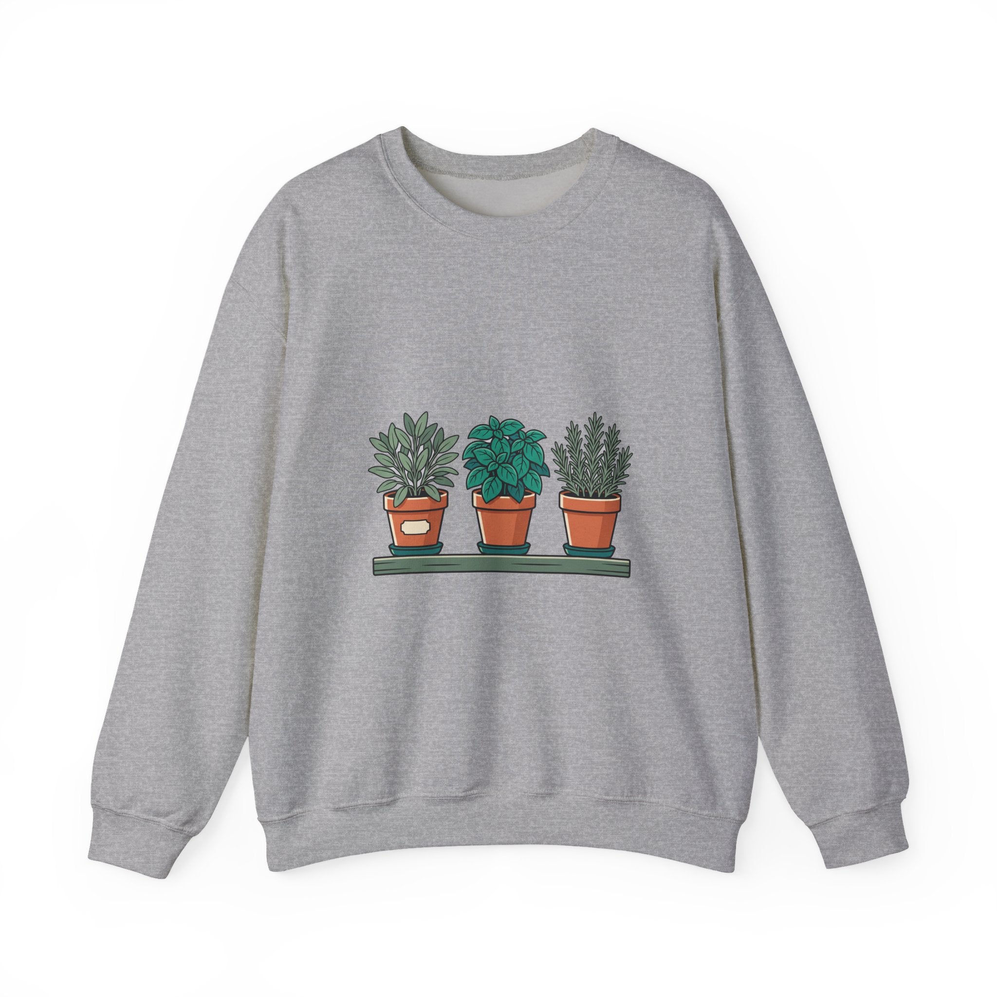 Cottage Window Herbs Crewneck