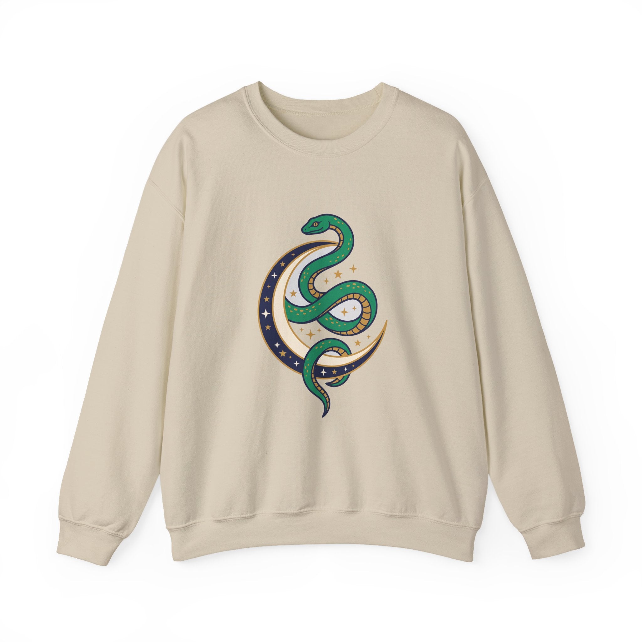 Celestial Snake Moon Crewneck