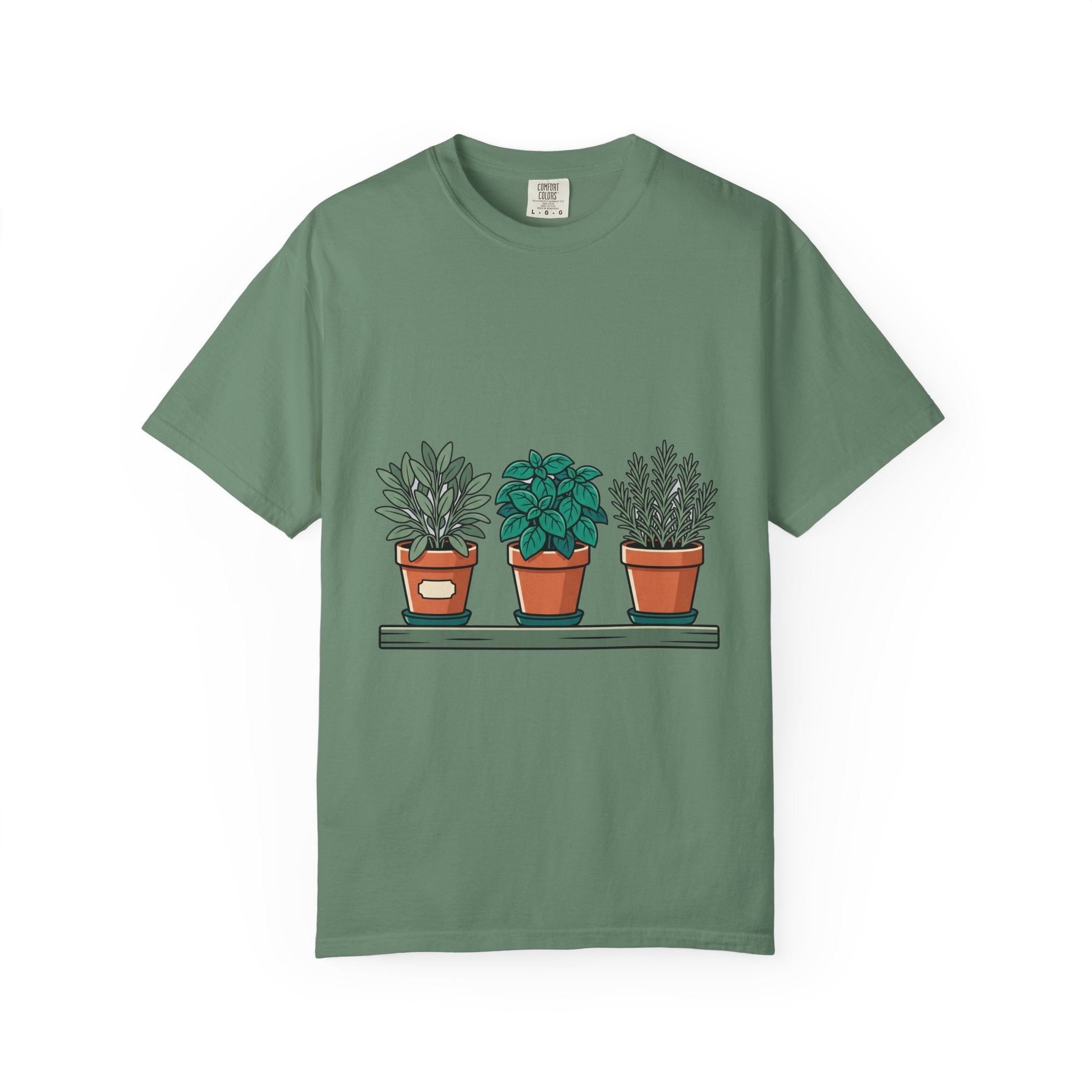 Cottage Window Herbs Tee