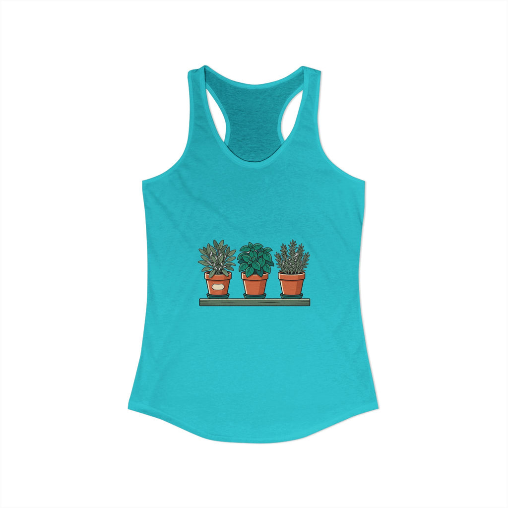 Cottage Window Herbs Tank Top